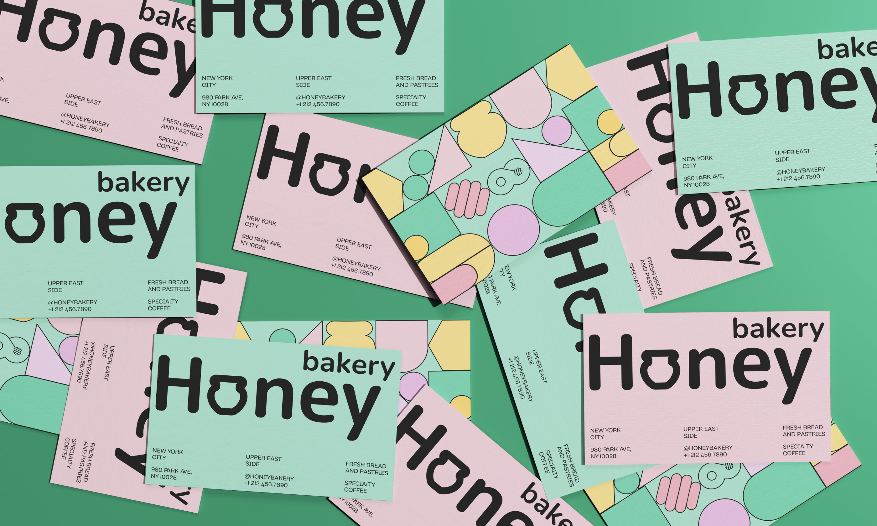 Honey Bakery — Изображение №6 — Брендинг на Dprofile