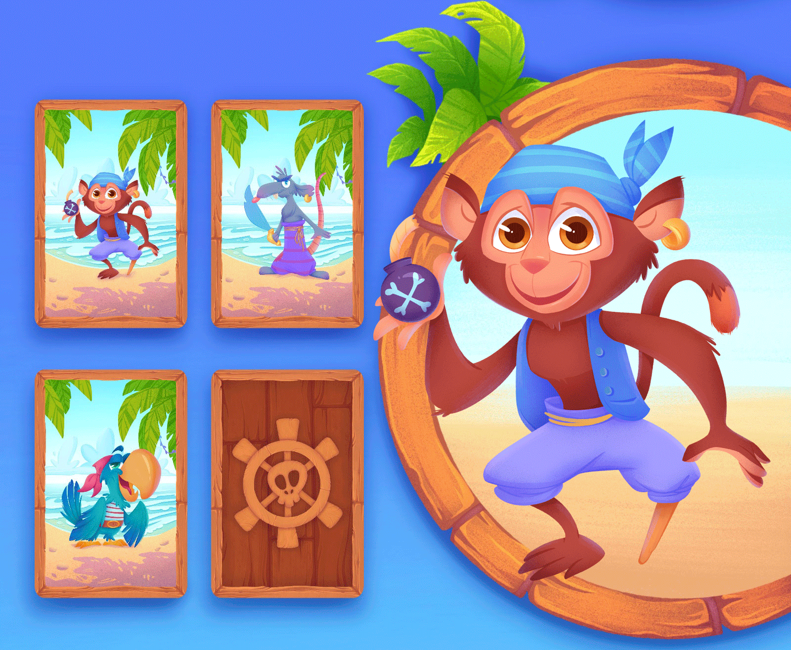 Настольная игра КАРРРАМБА ПИРАТЫ! — Изображение №4 — Иллюстрация на Dprofile