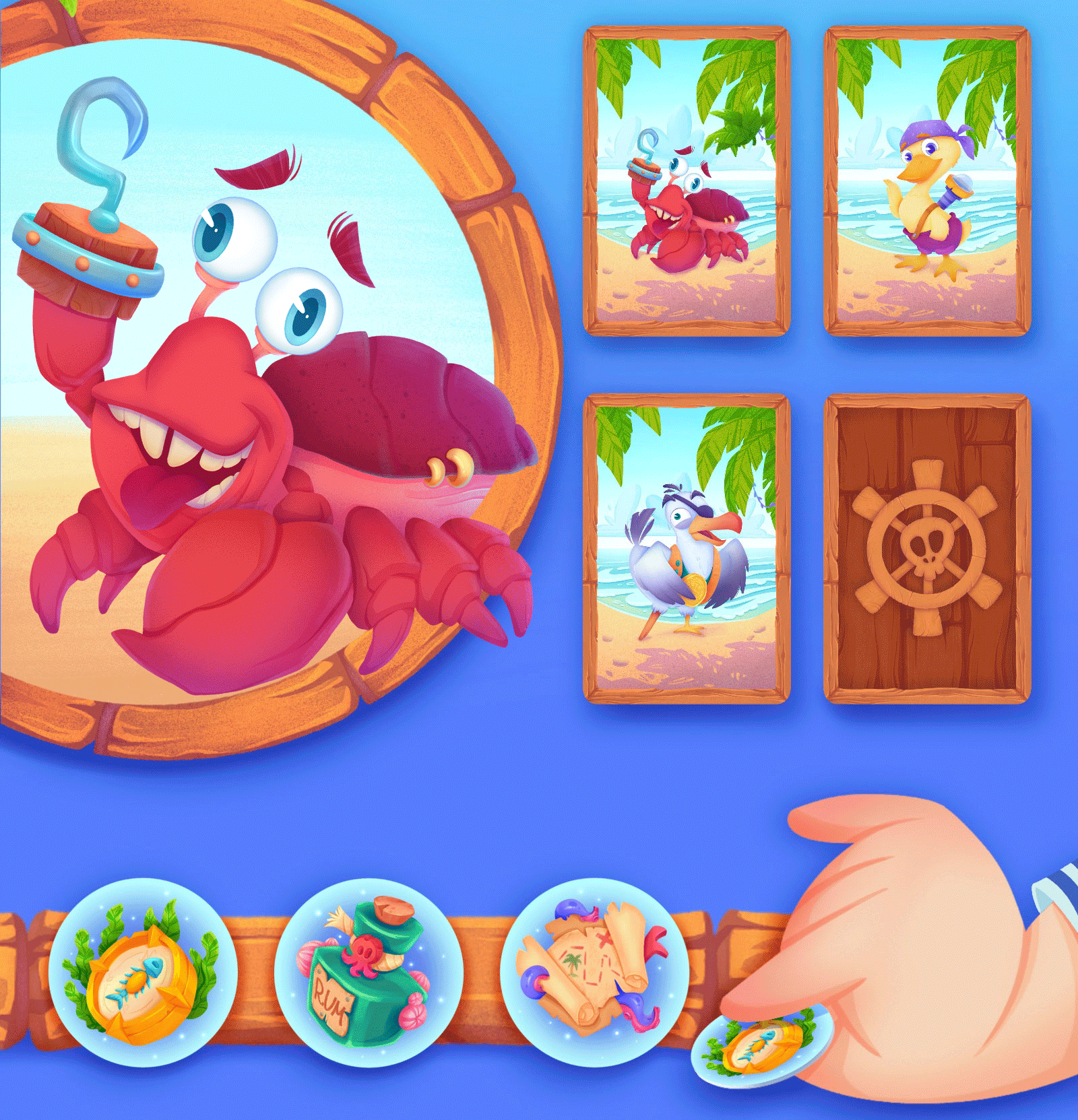 Настольная игра КАРРРАМБА ПИРАТЫ! — Изображение №3 — Иллюстрация на Dprofile