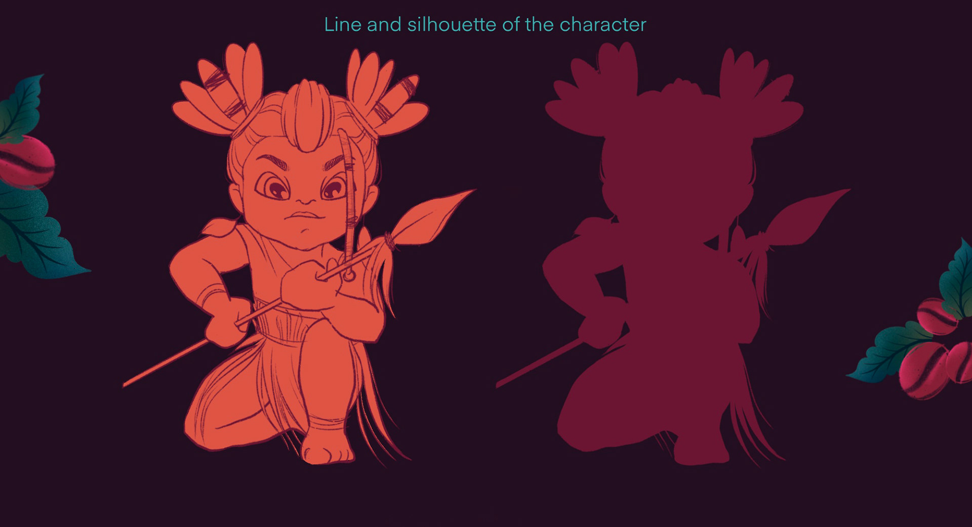 Персонаж для "COFFEE TRIBE" — Изображение №6 — Брендинг, Иллюстрация на Dprofile