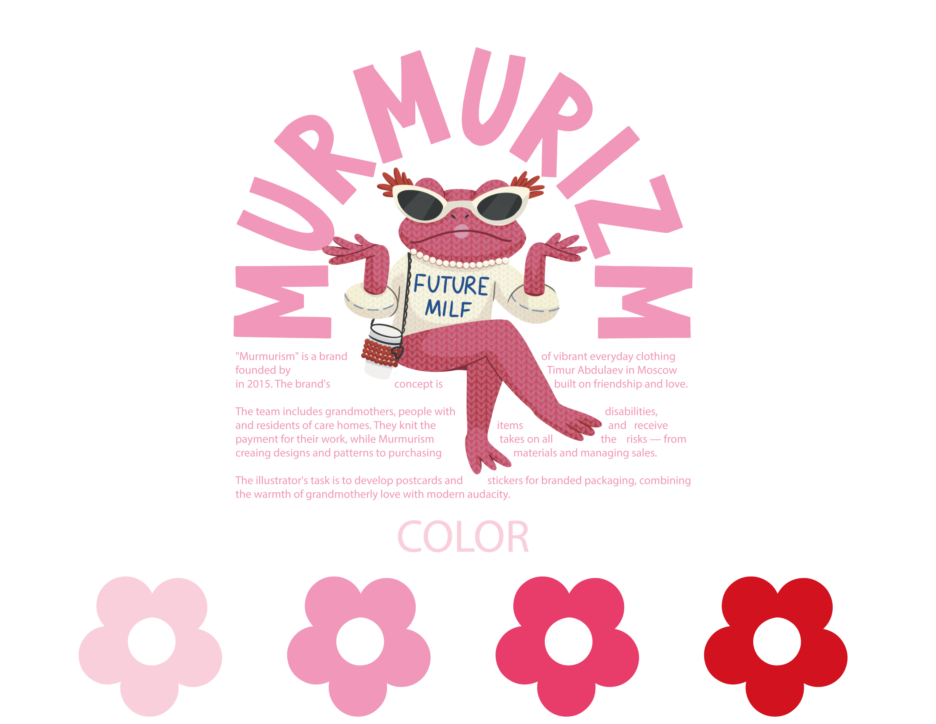 ILLUSTRATION FOR HANDMADE CLOTHING BRAND MURMURIZM — Изображение №1 — Брендинг, Иллюстрация на Dprofile