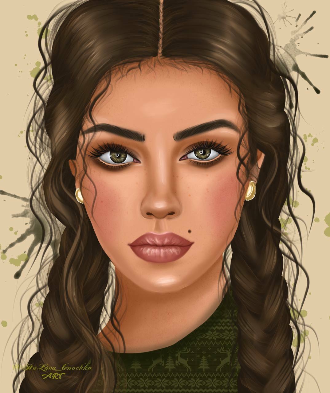 Портретные иллюстрации — Изображение №3 — Иллюстрация на Dprofile