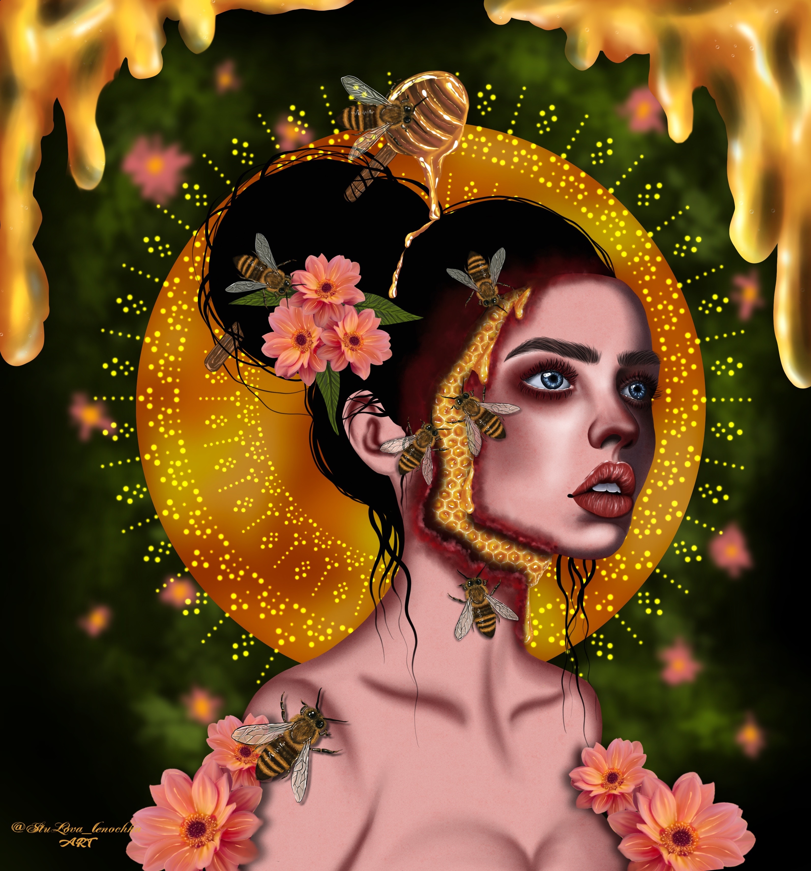 Портретные иллюстрации — Изображение №5 — Иллюстрация на Dprofile