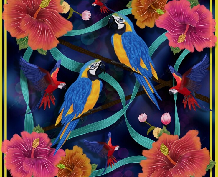 Дизайн платков — Иллюстрация на Dprofile