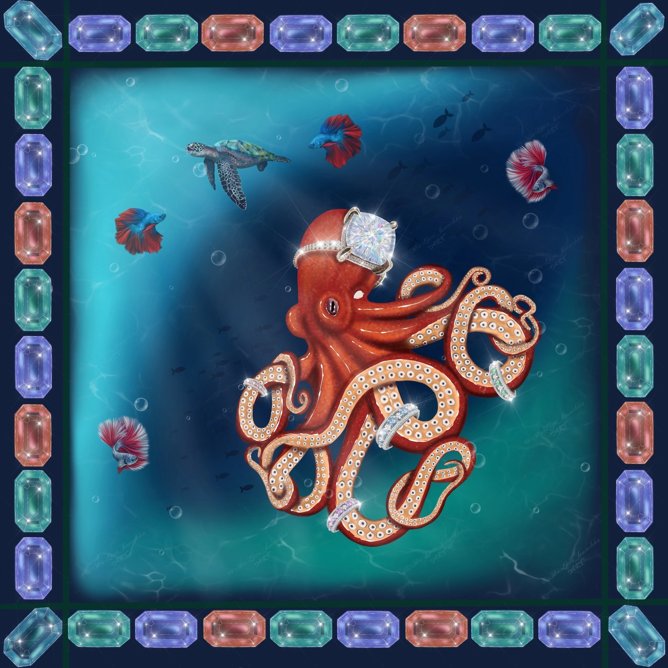 Дизайн платков — Изображение №2 — Иллюстрация на Dprofile