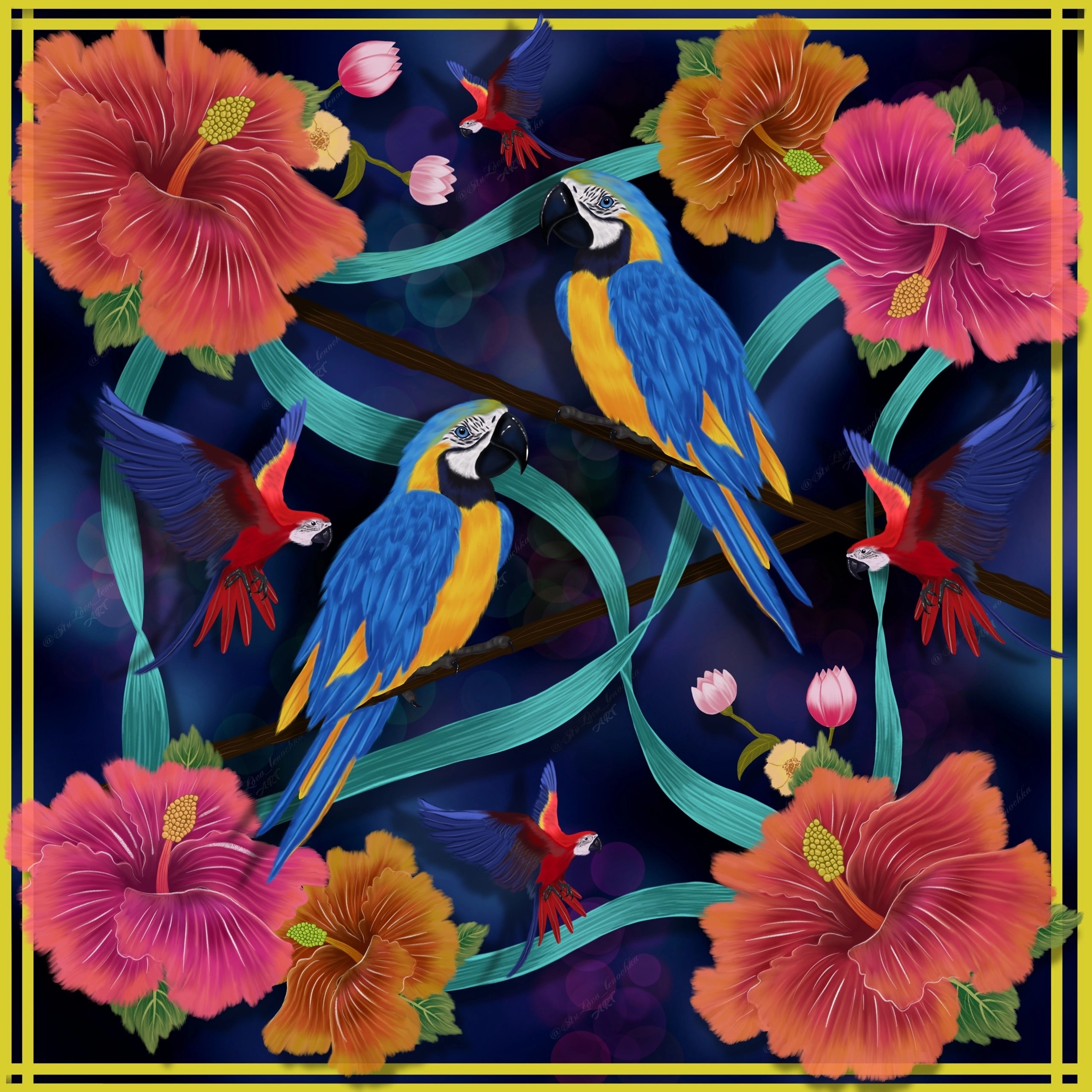 Дизайн платков — Изображение №1 — Иллюстрация на Dprofile