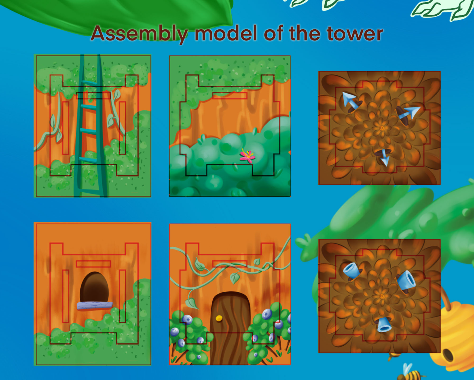 Концепт настольной игры. Оборона Планеты Друидов — Изображение №7 — Иллюстрация на Dprofile