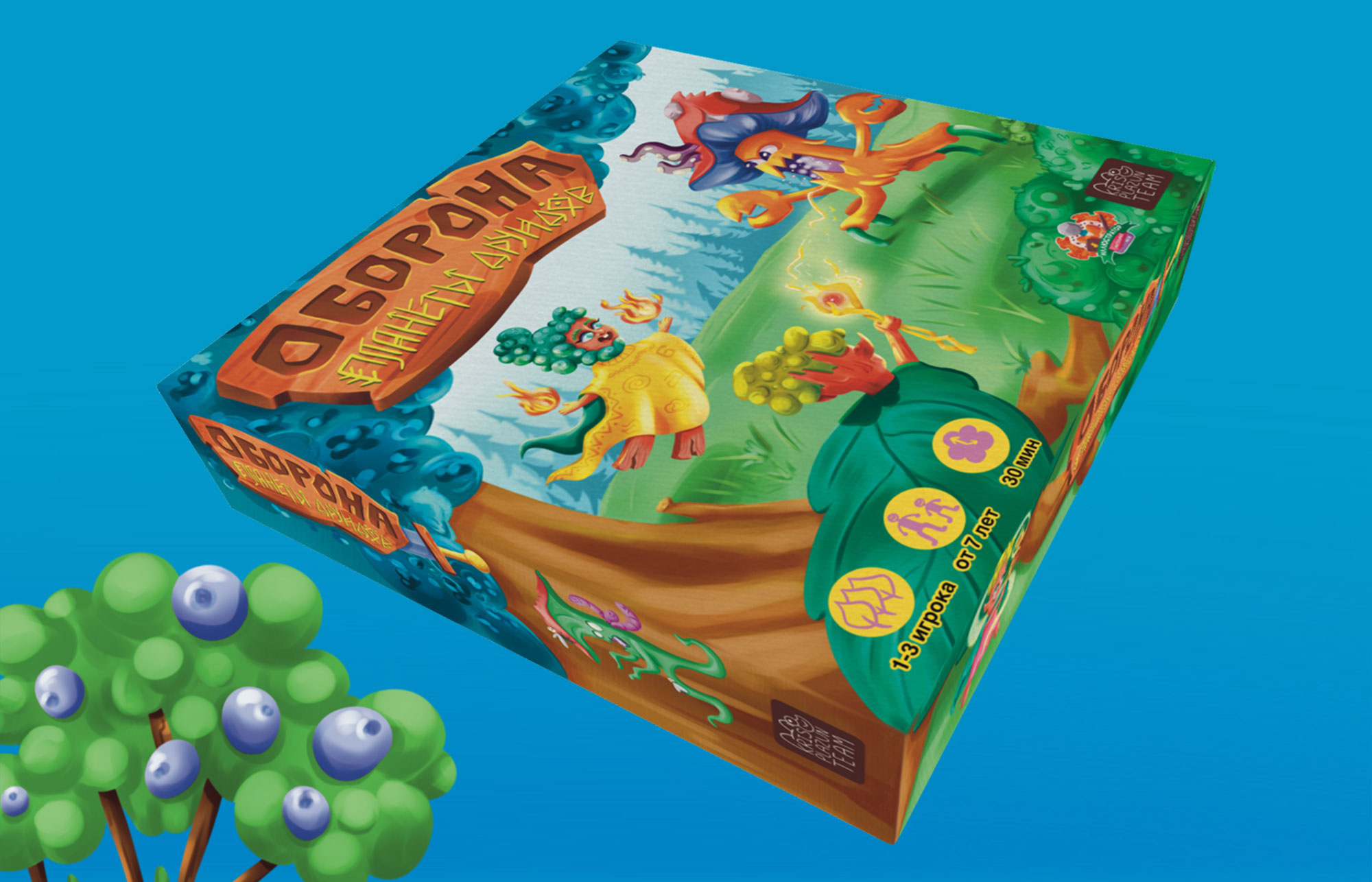 Концепт настольной игры. Оборона Планеты Друидов — Изображение №9 — Иллюстрация на Dprofile