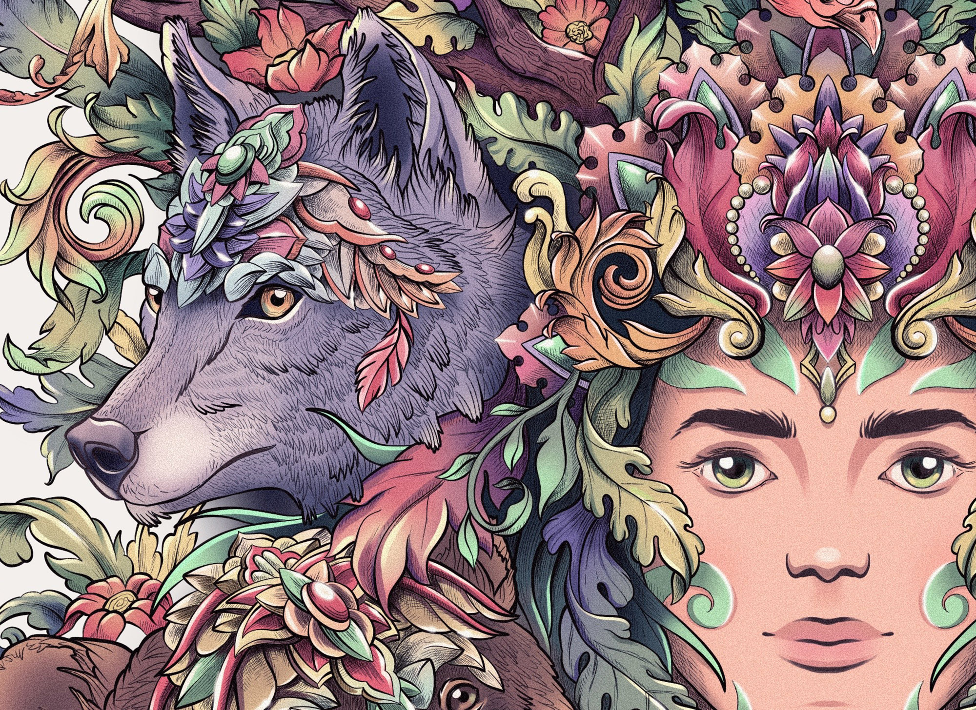 NFT-art Mother Nature — Изображение №3 — Иллюстрация, Графика на Dprofile