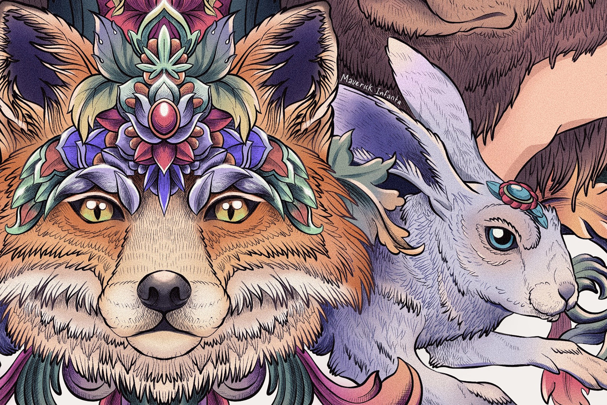 NFT-art Mother Nature — Изображение №4 — Иллюстрация, Графика на Dprofile