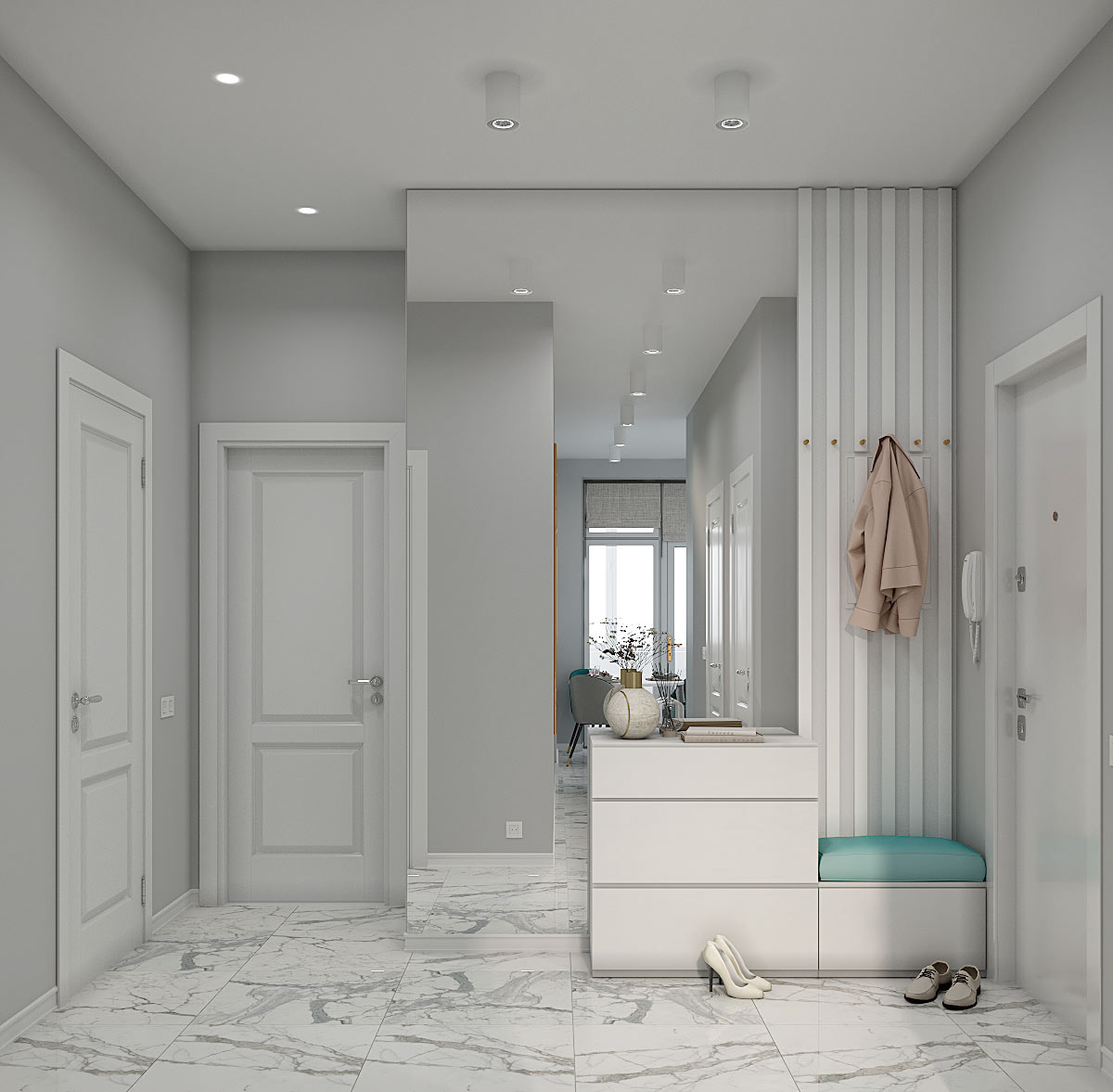 3Д Визуализация кухни и гостинной — Изображение №6 — 3D на Dprofile