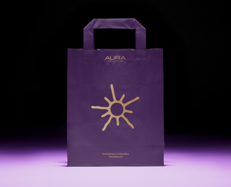 Aura restaurant | Brand identity — Брендинг, Графика на Dprofile