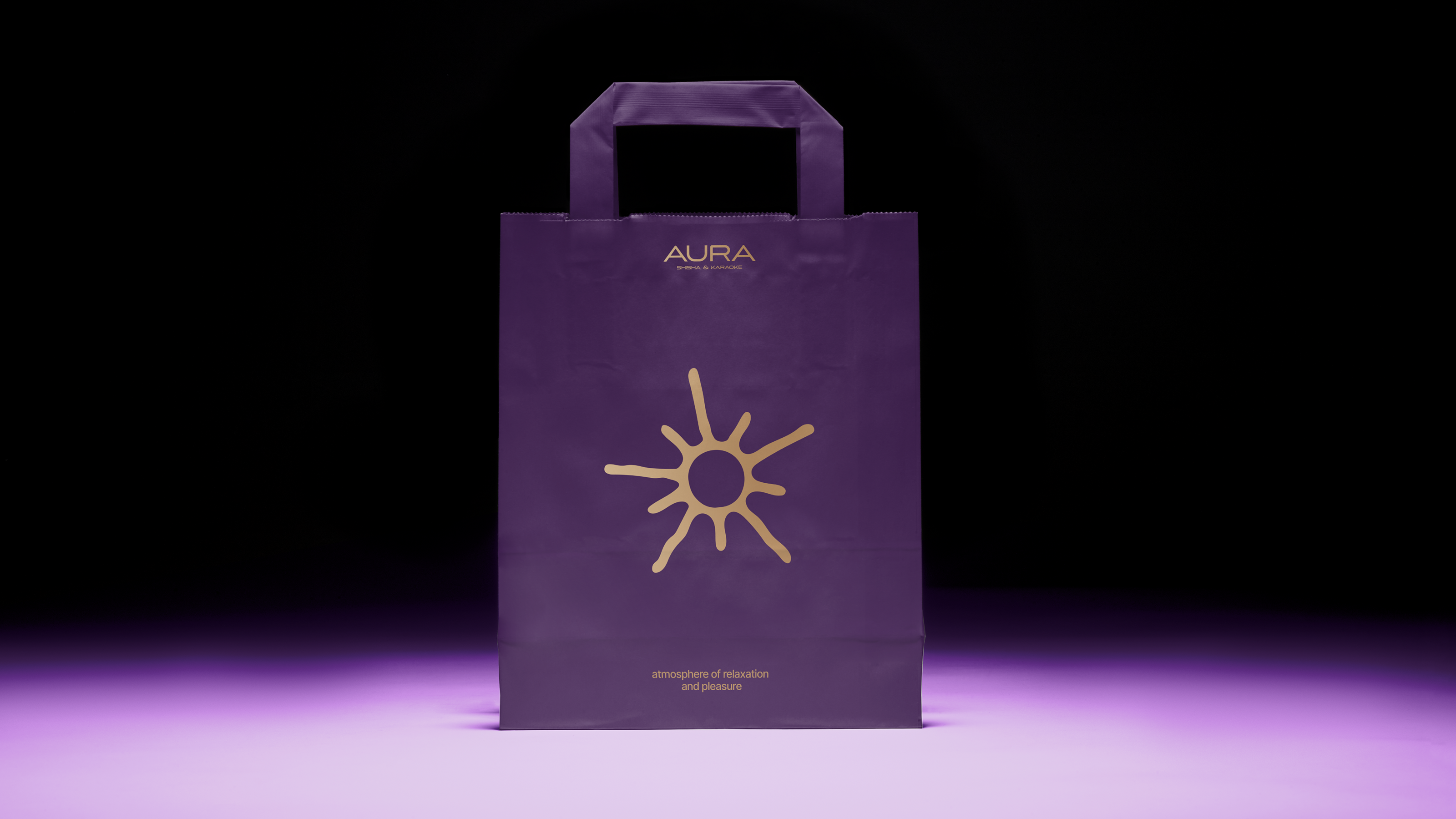Aura restaurant | Brand identity — Изображение №4 — Брендинг, Графика на Dprofile