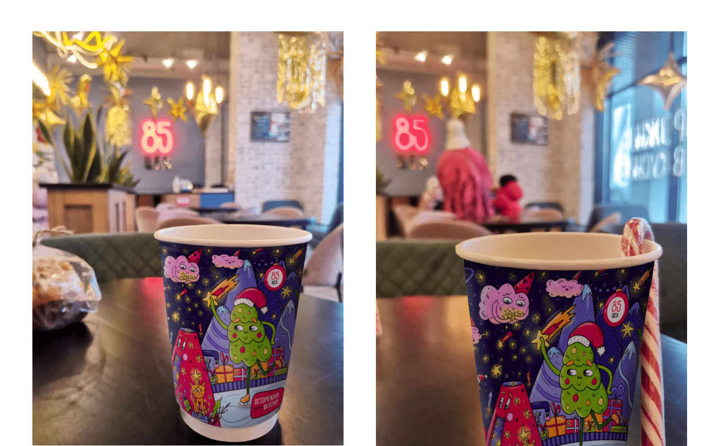 Concept coffee cup for ЦЕХ85 — Изображение №6 — Иллюстрация, Маркетинг на Dprofile