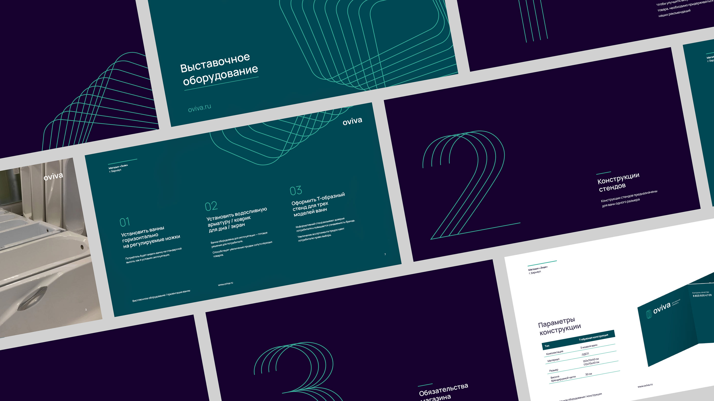 Oviva baths / Brand Identity — Изображение №18 — Брендинг на Dprofile