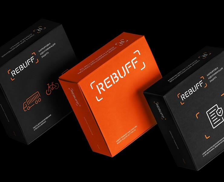 Rebuff / Brand Identity на Dprofile