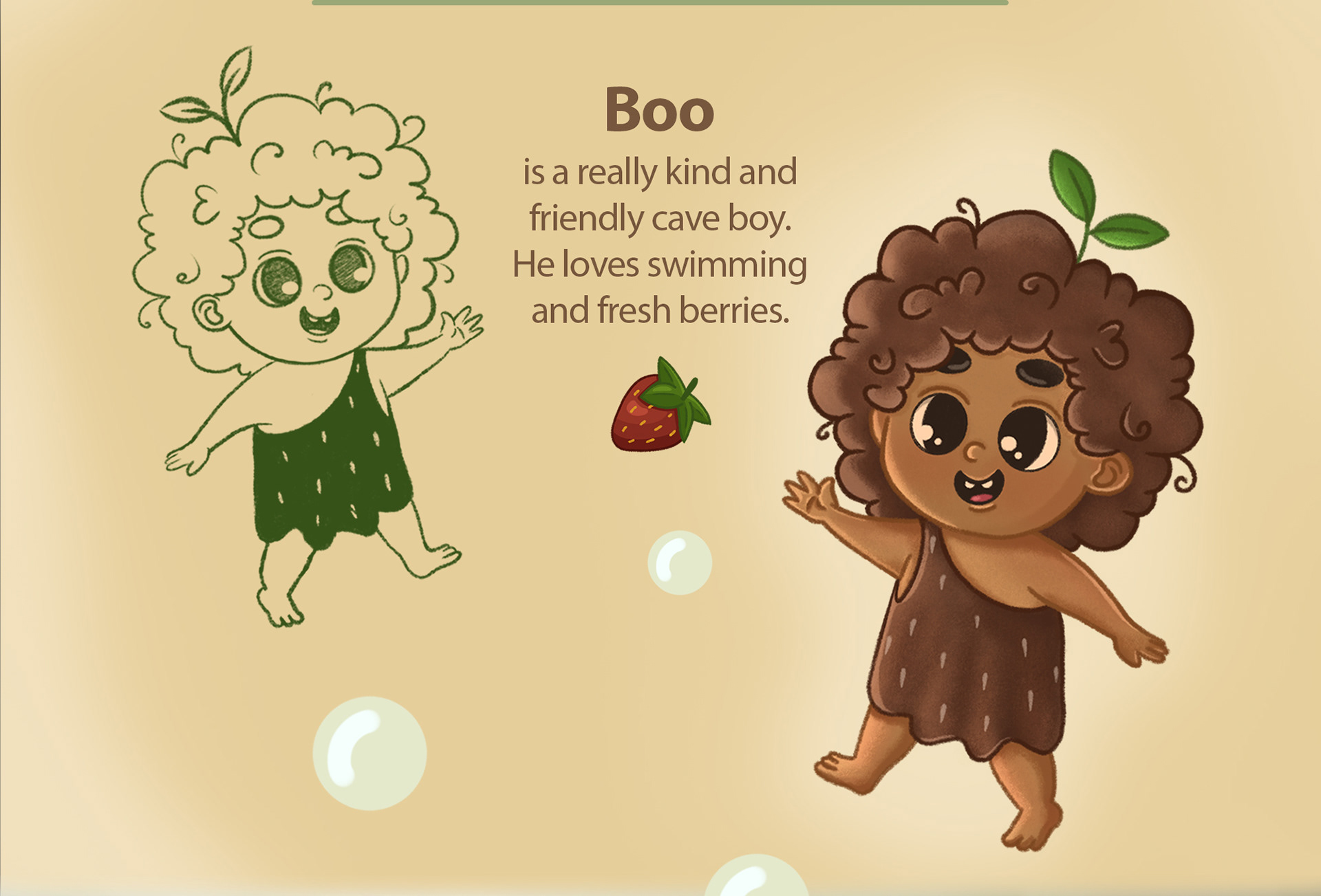 Brand characters for baby cosmetics packaging — Изображение №3 — Брендинг, Иллюстрация на Dprofile