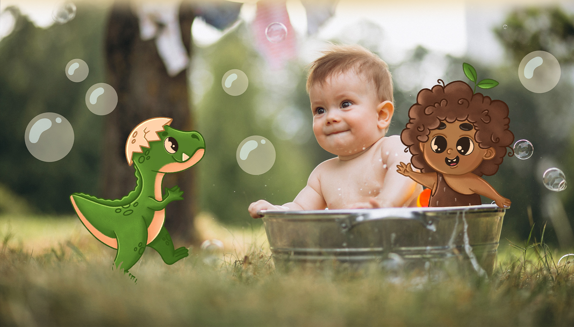 Brand characters for baby cosmetics packaging — Изображение №8 — Брендинг, Иллюстрация на Dprofile