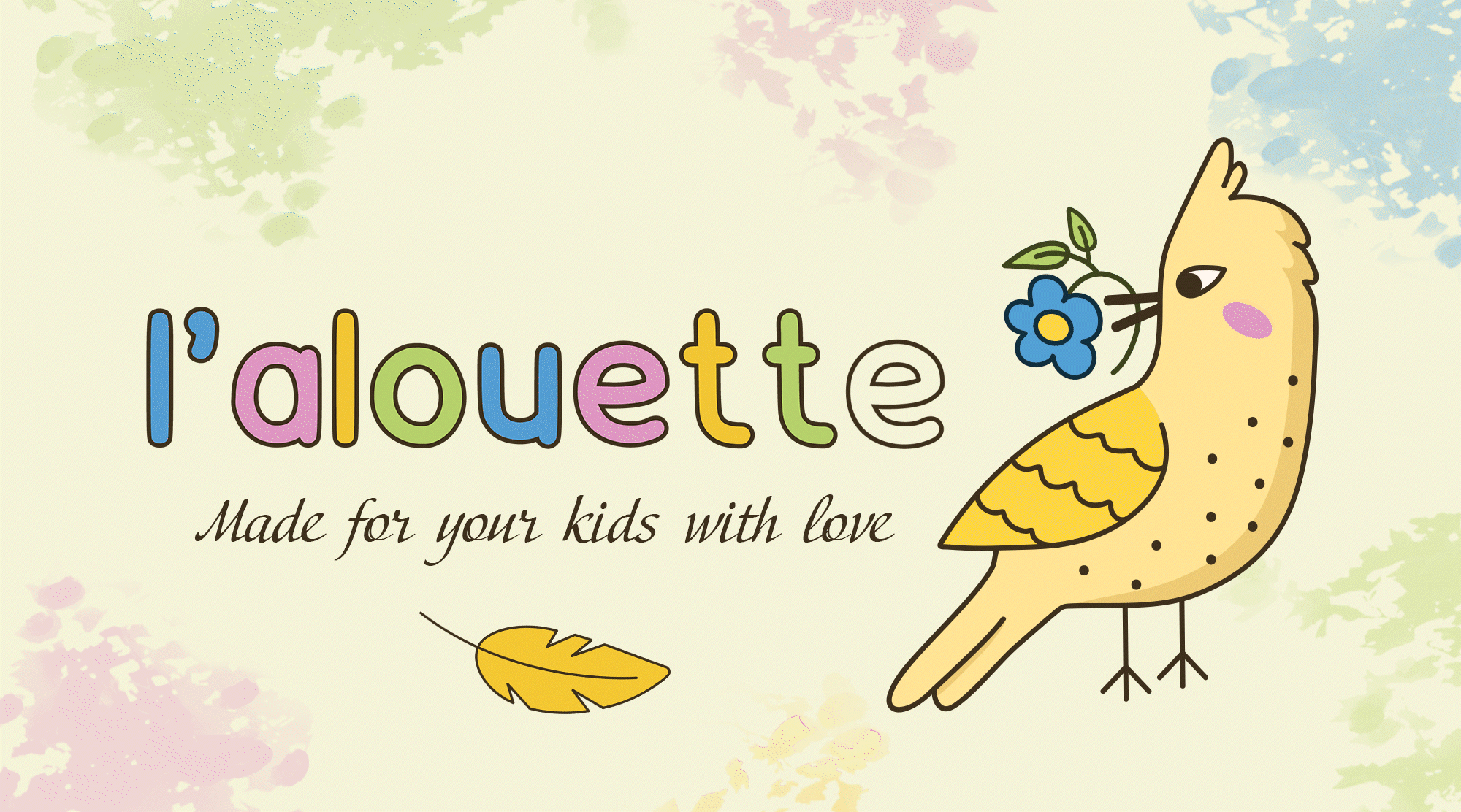 Brand character for the kid's clothing store l'alouette — Изображение №1 — Брендинг, Иллюстрация на Dprofile