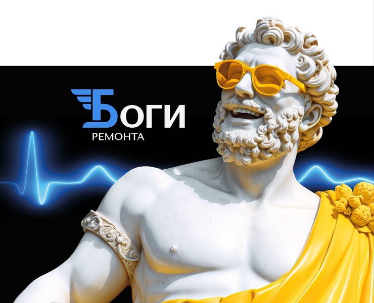 Боги ремонта/ логотип/ фирменный стиль. Logo/ branding. — Брендинг, Графика на Dprofile
