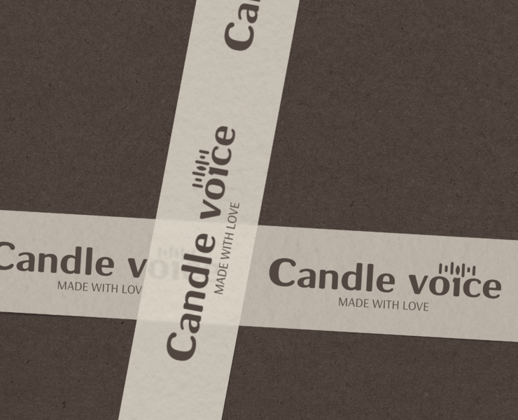 Candle voice/ logo/ brand. Логотип/ фирменный стиль. — Брендинг, Графика на Dprofile