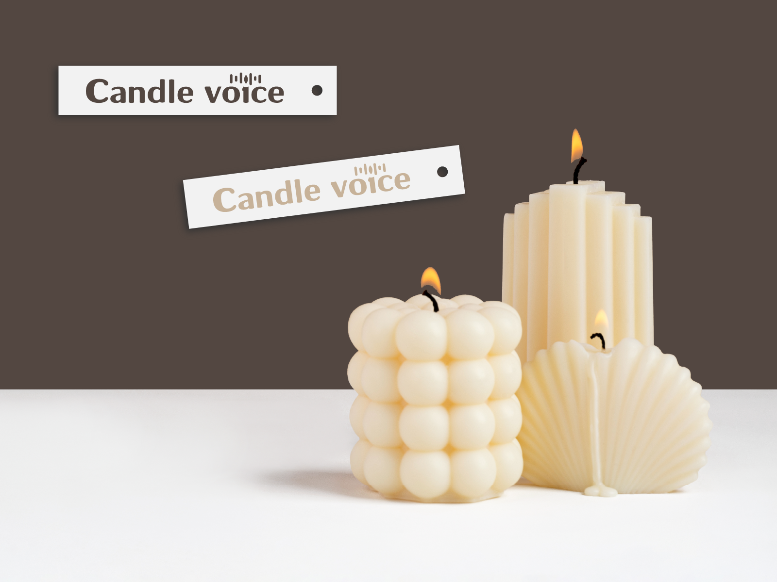 Candle voice/ logo/ brand. Логотип/ фирменный стиль. — Изображение №14 — Брендинг, Графика на Dprofile