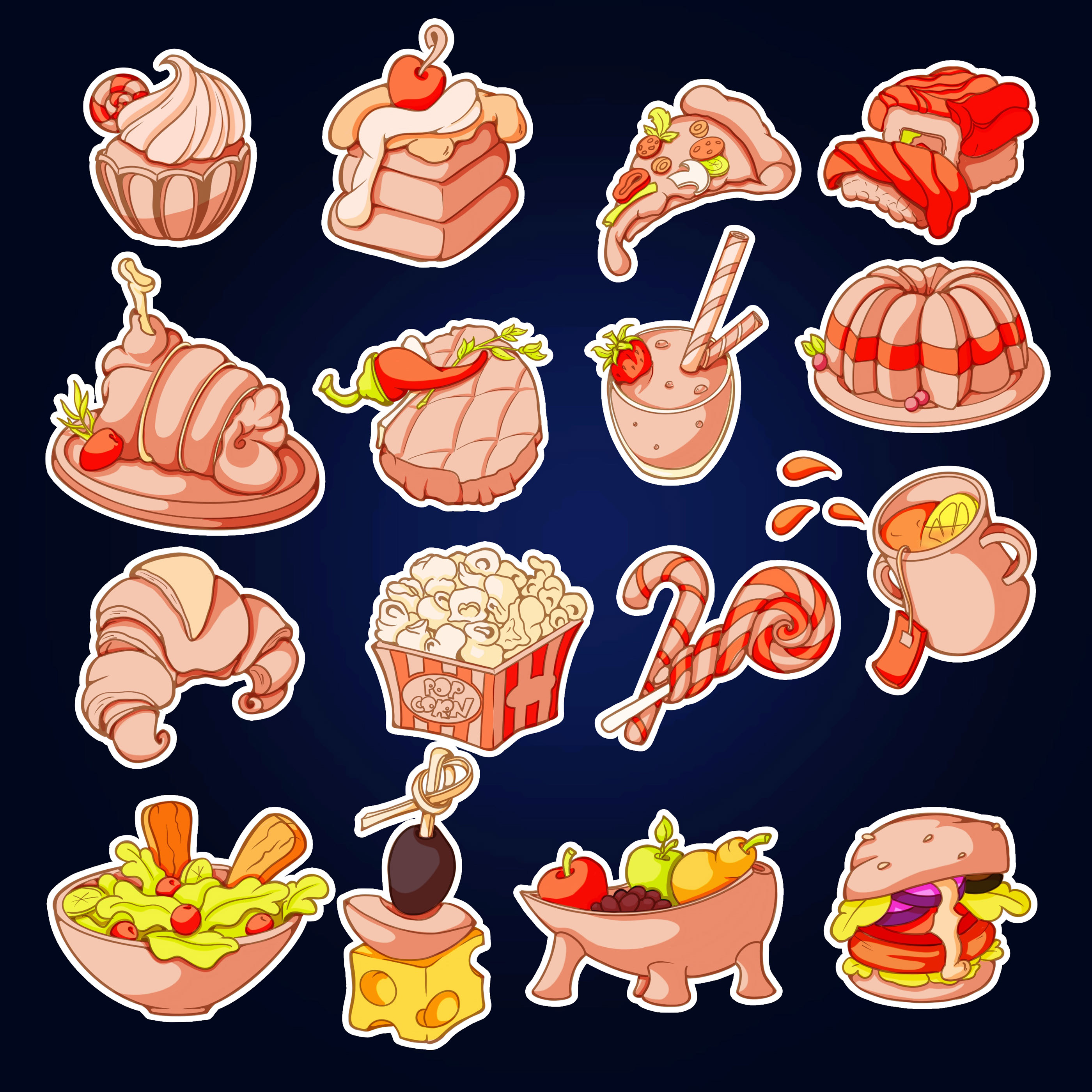 Food Sketches — Изображение №1 — Интерфейсы, Графика на Dprofile