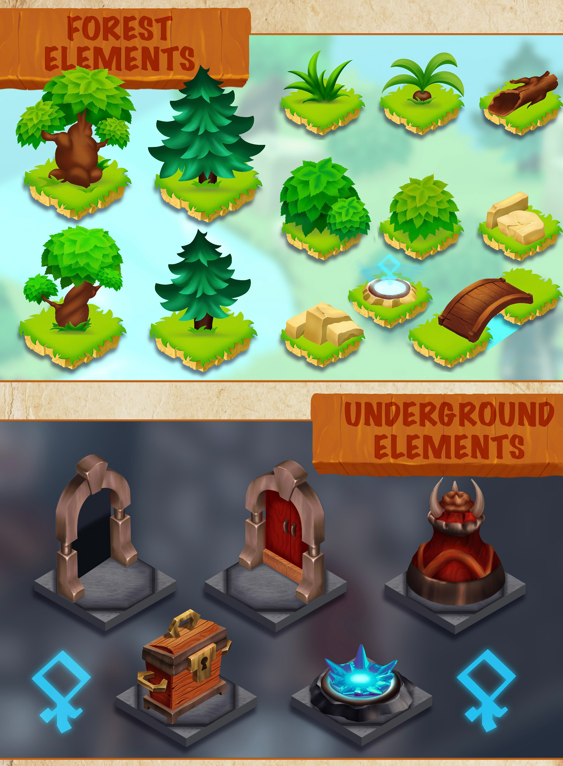 Dwarf village — Изображение №3 — Интерфейсы, Графика на Dprofile