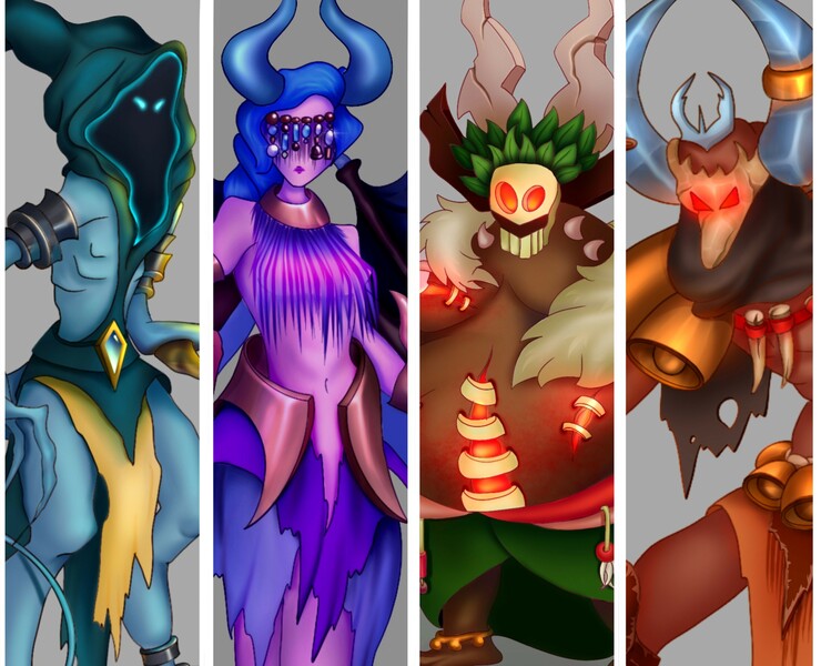 Demons Shaman Concept — Графика на Dprofile