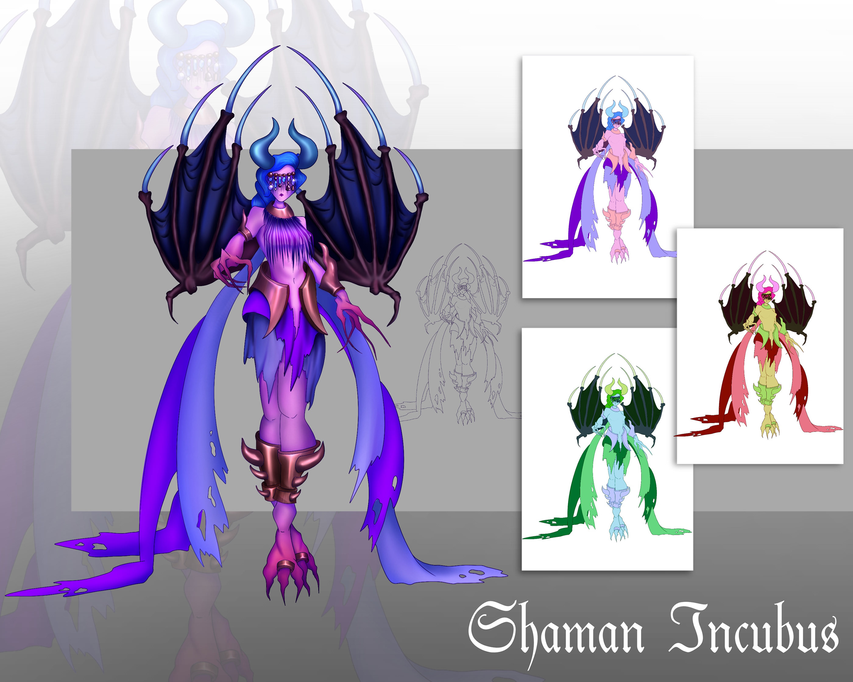 Demons Shaman Concept — Изображение №5 — Графика на Dprofile