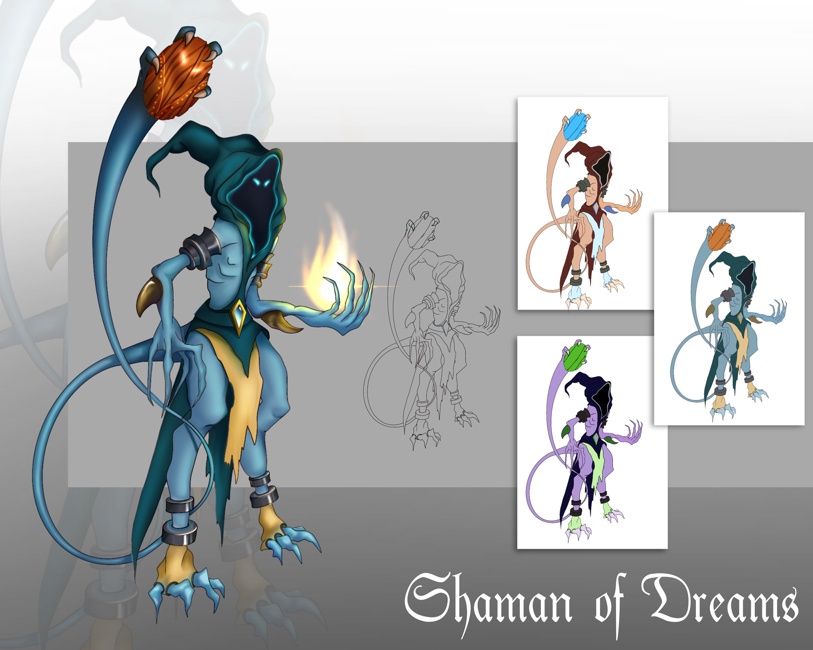 Demons Shaman Concept — Изображение №4 — Графика на Dprofile