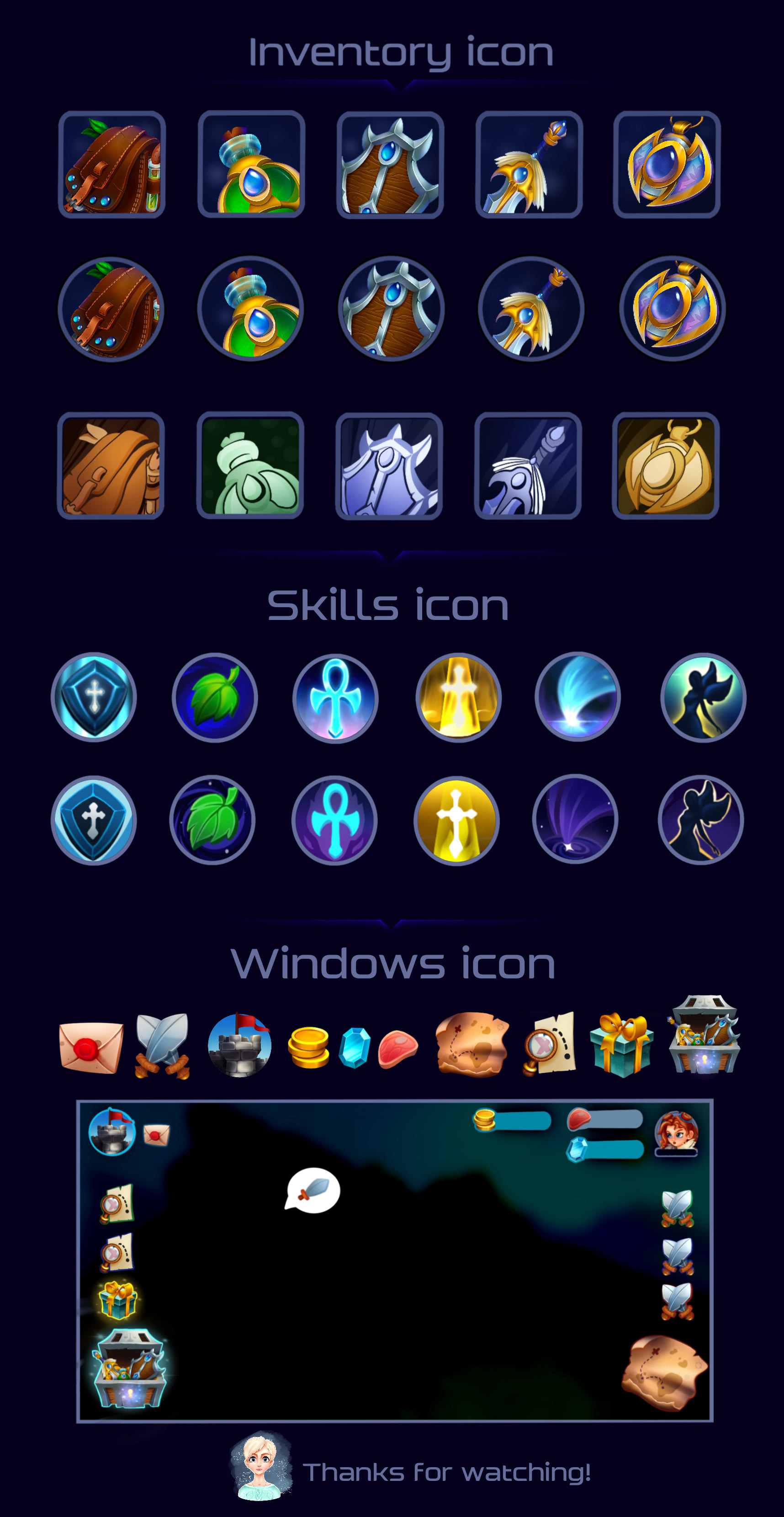 Icon UI — Изображение №1 — Интерфейсы, Графика на Dprofile