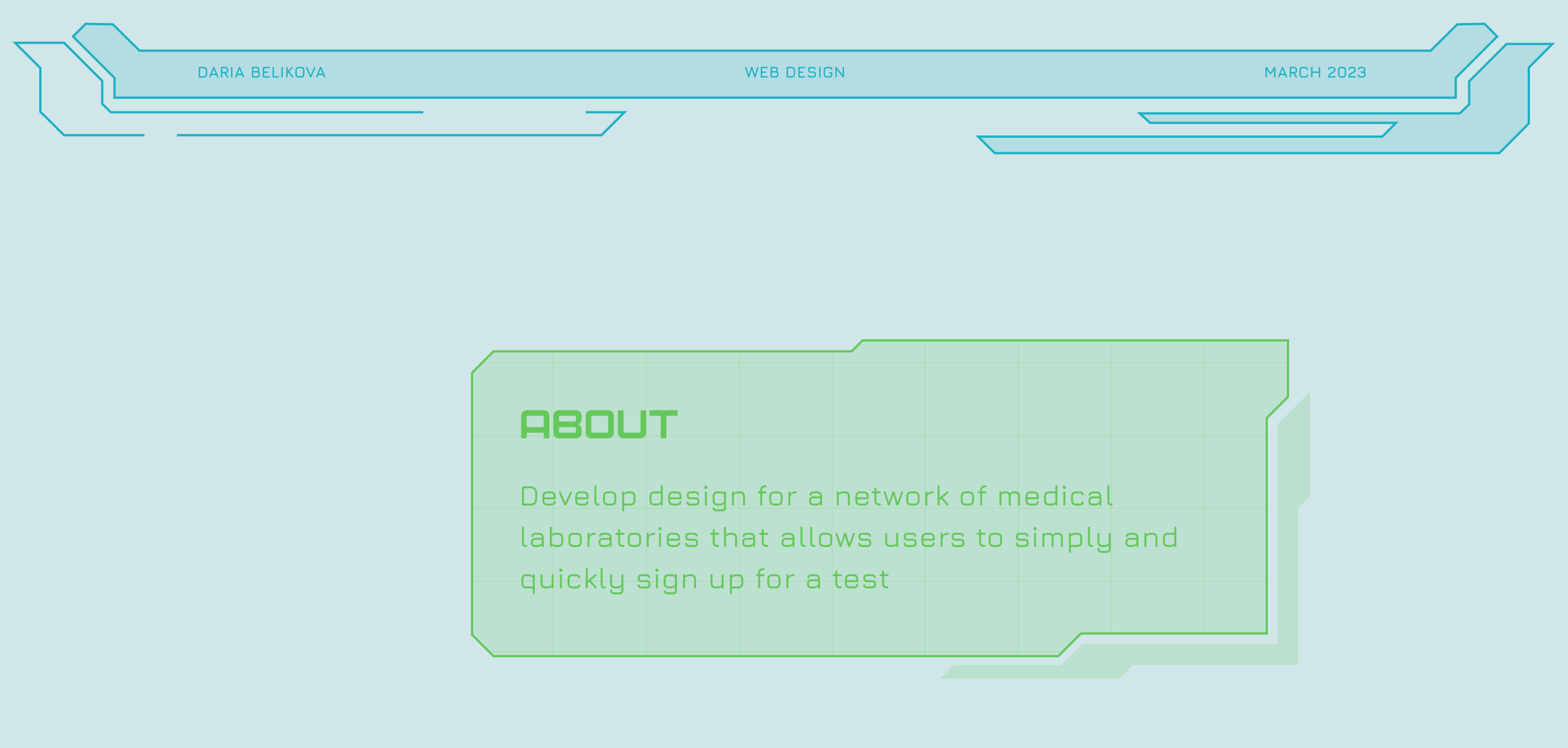 Medical Laboratory - Website — Изображение №1 — Интерфейсы, Графика на Dprofile