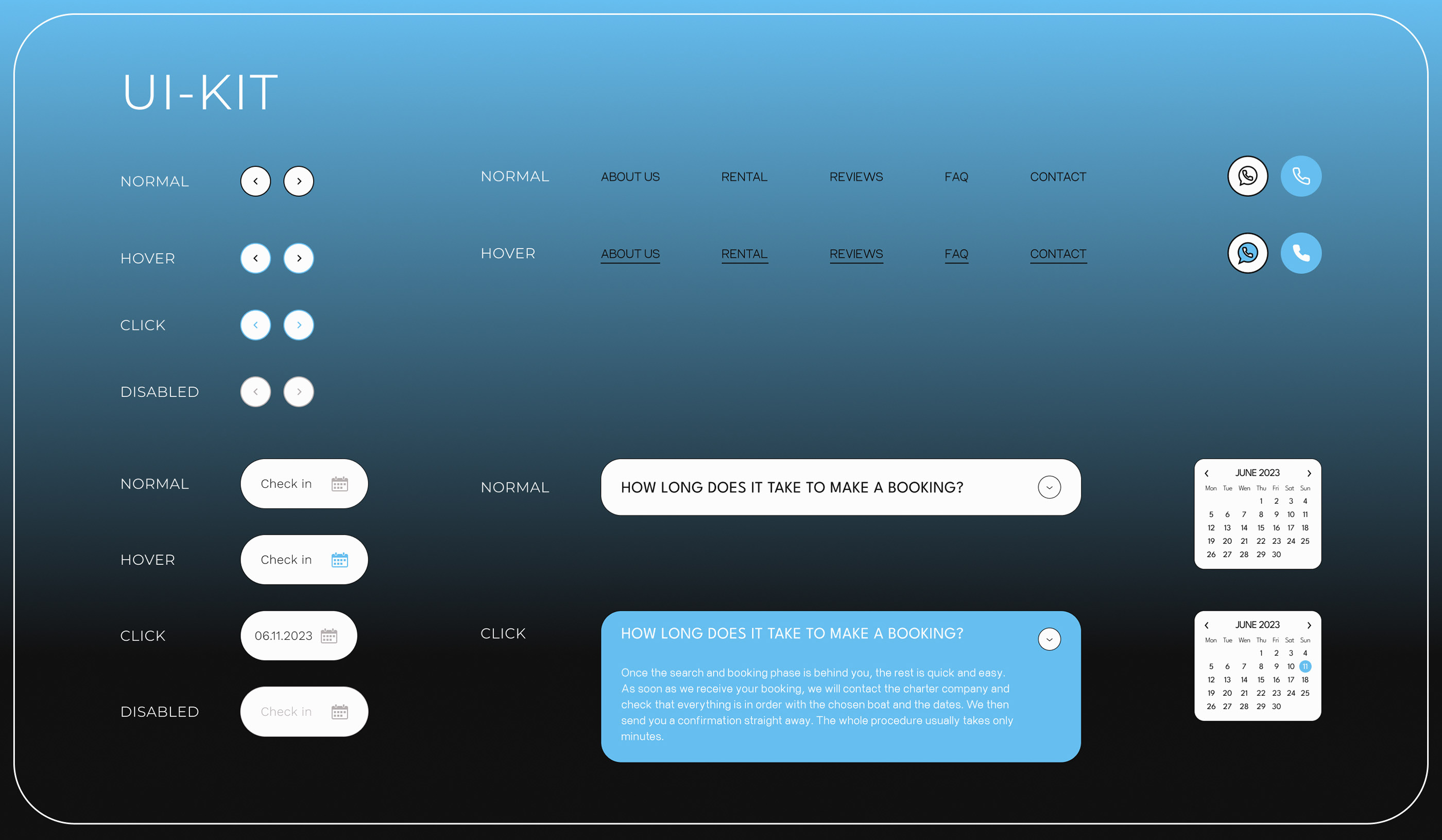 Аренда парусных яхт - Landing page — Изображение №9 — Интерфейсы, Маркетинг на Dprofile
