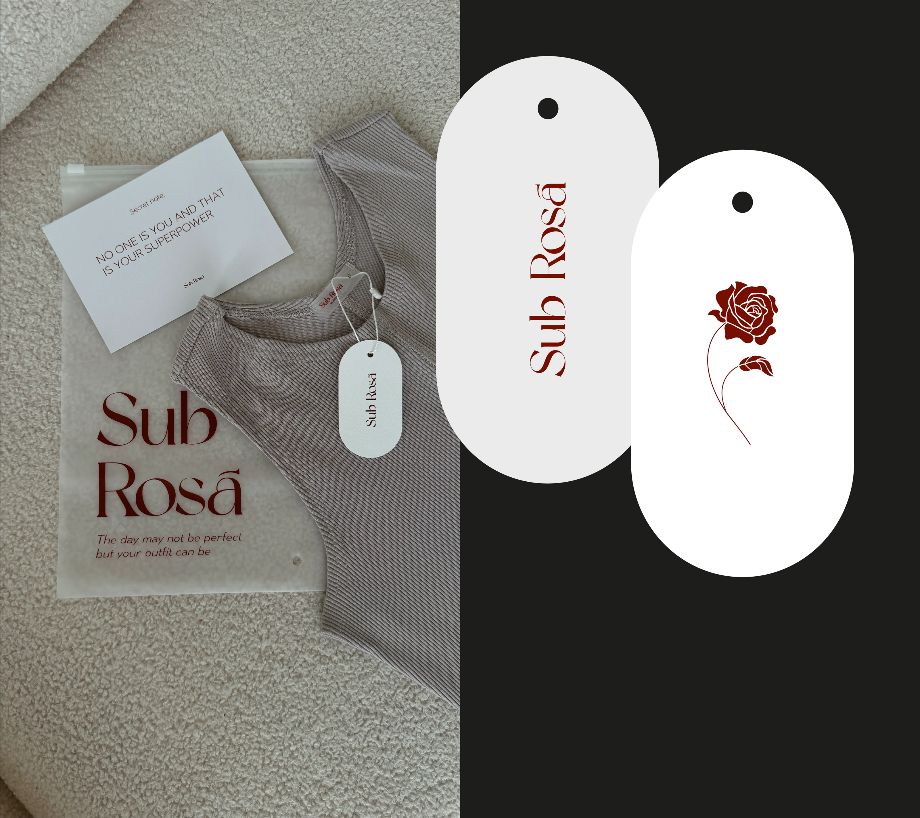 Фирменный стиль бренда одежды | Sub Rosa — Изображение №2 — Брендинг на Dprofile