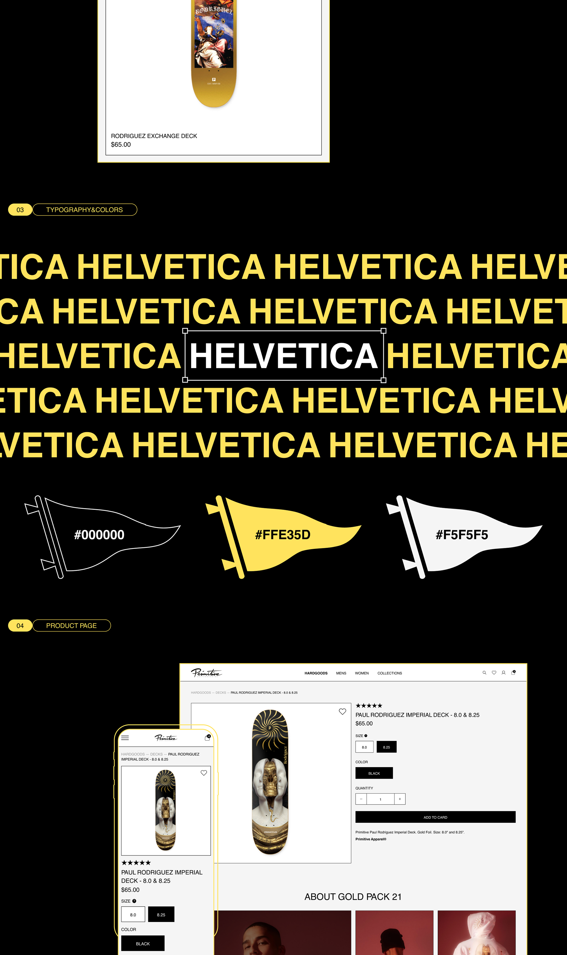 Primitive Skateboarding | E-commerce — Изображение №8 — Интерфейсы на Dprofile
