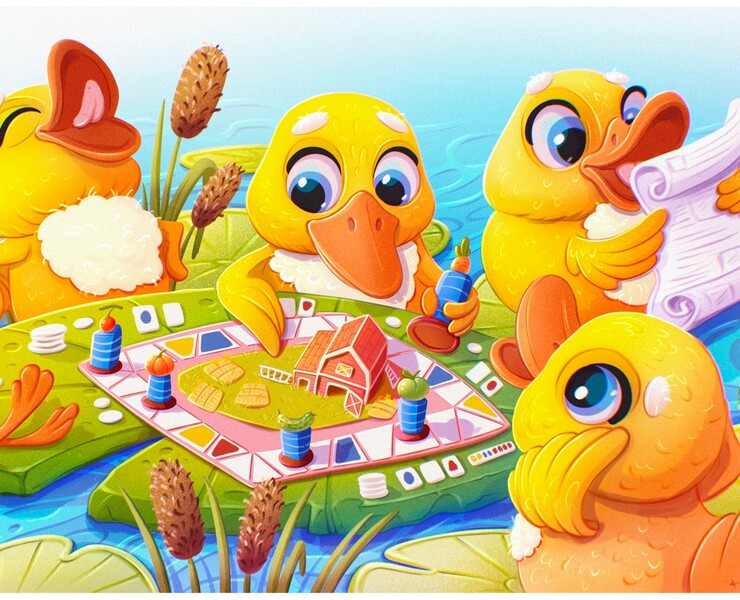 Whimsical Illustrations for a Children's Book на Dprofile