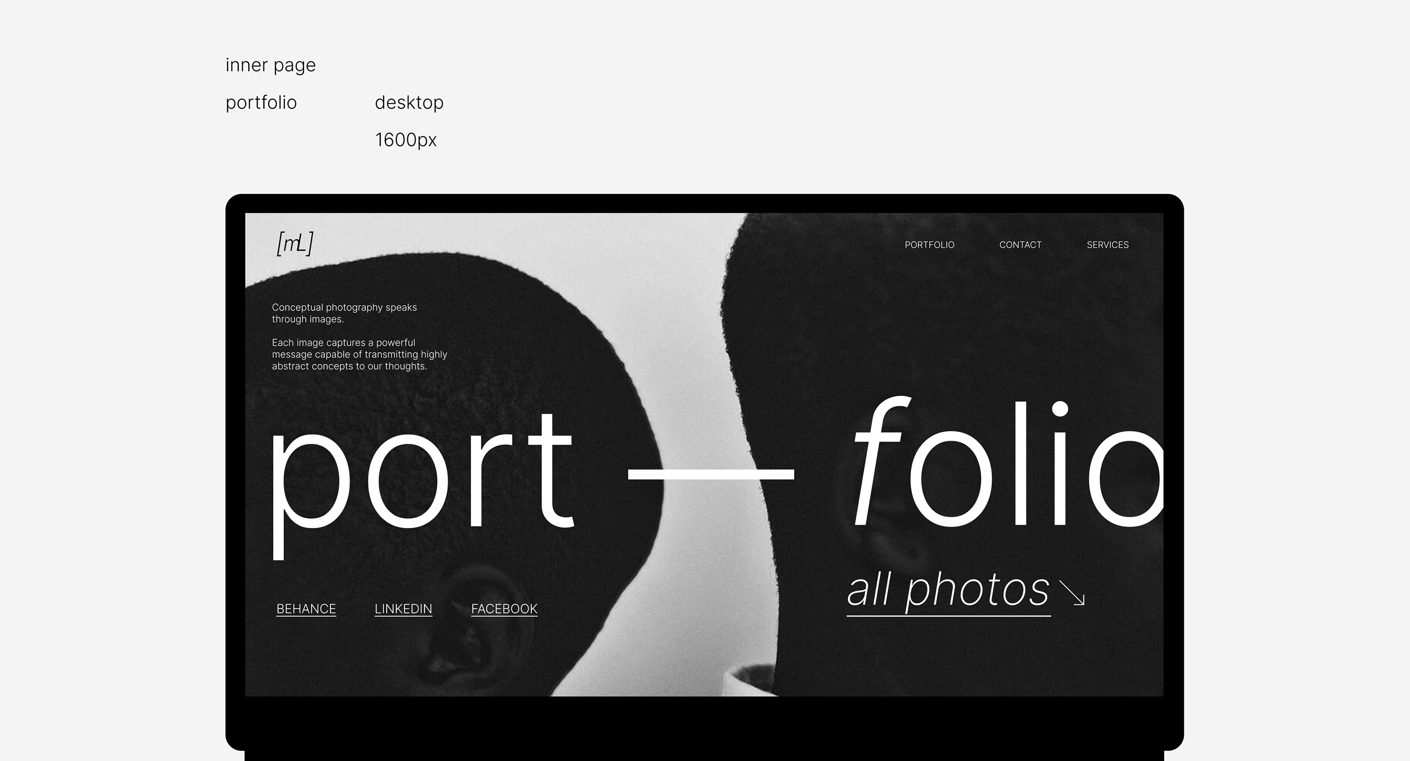 Веб-дизайн сайта фотографа — Изображение №12 — Интерфейсы, Анимация на Dprofile
