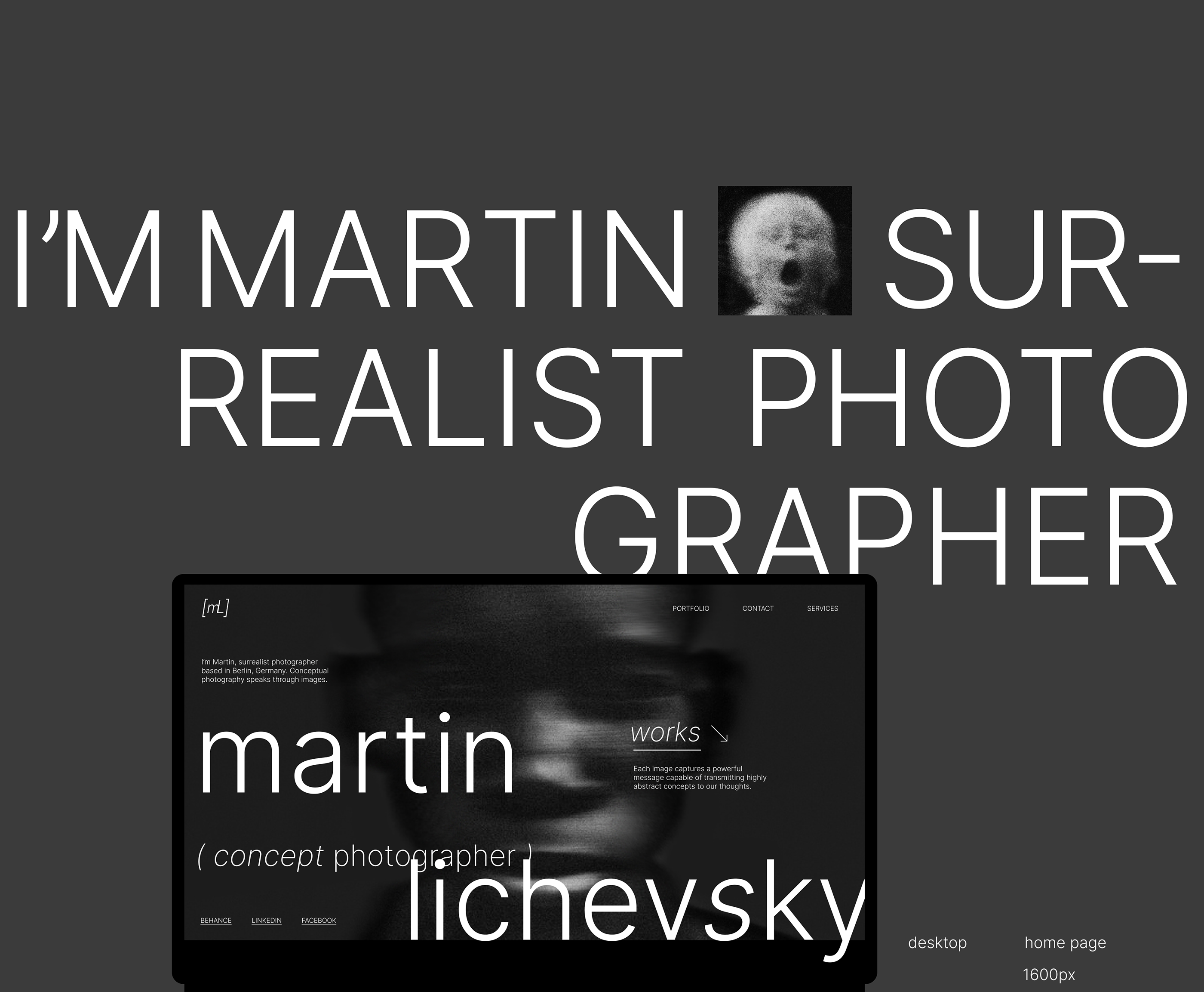 Веб-дизайн сайта фотографа — Изображение №5 — Интерфейсы, Анимация на Dprofile