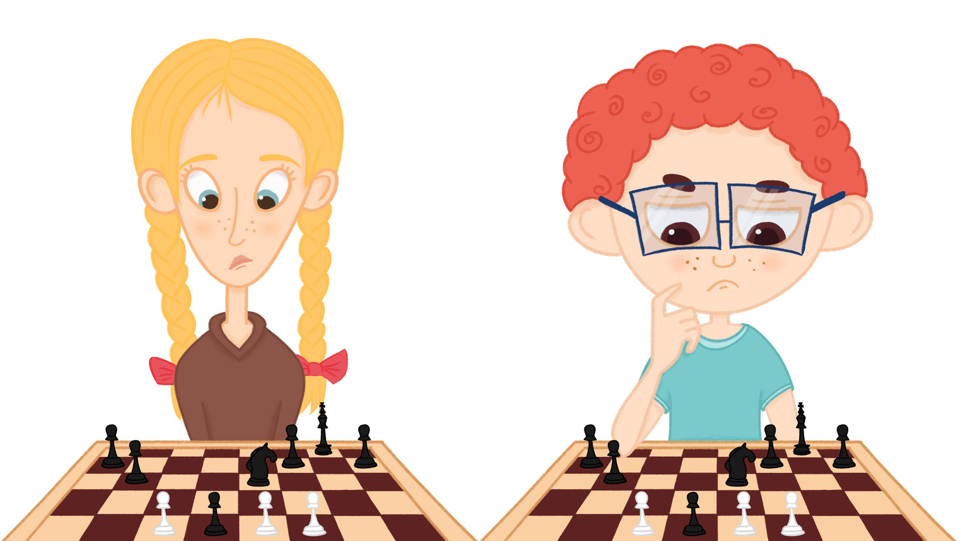 Let's play chess. Character design. — Изображение №5 — Иллюстрация на Dprofile