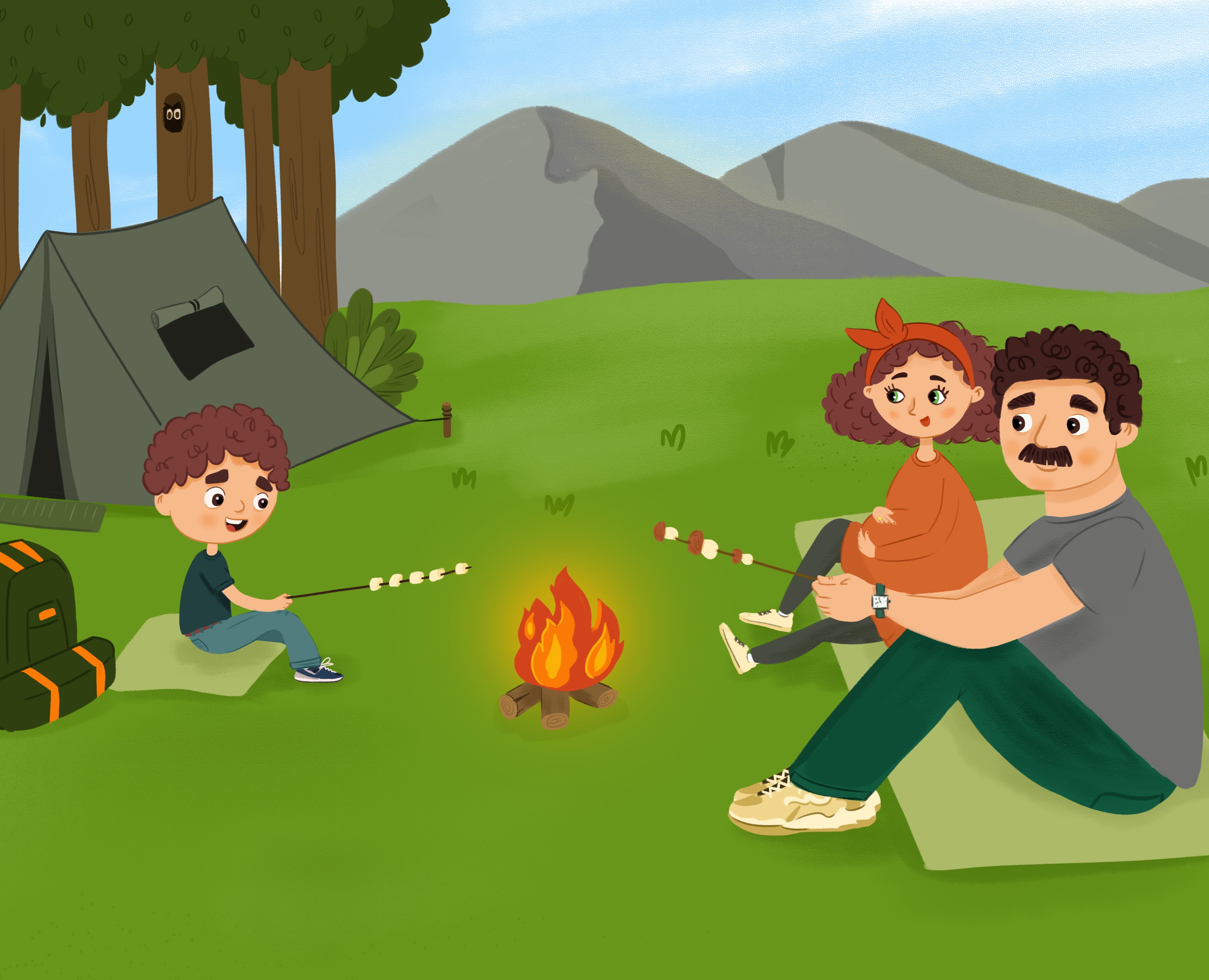 Children picture book project — Иллюстрация, Анимация на Dprofile