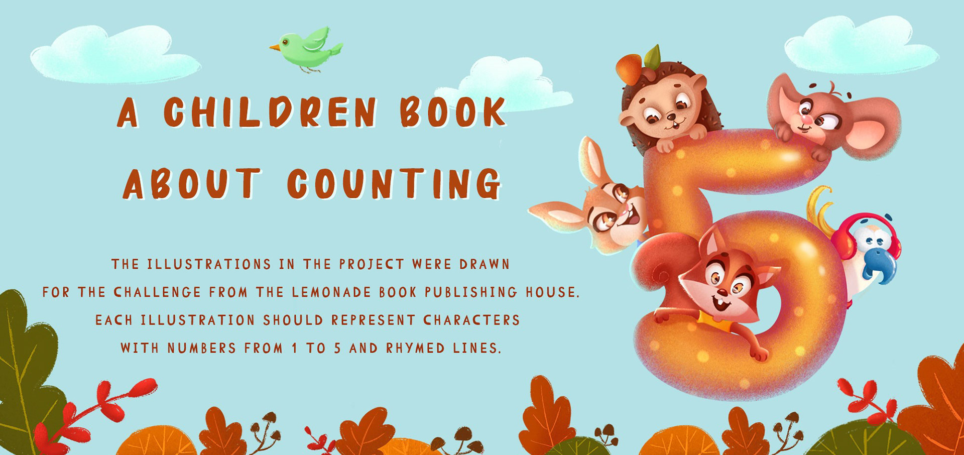 Сhildren's book about the account — Изображение №1 — Иллюстрация, Анимация на Dprofile