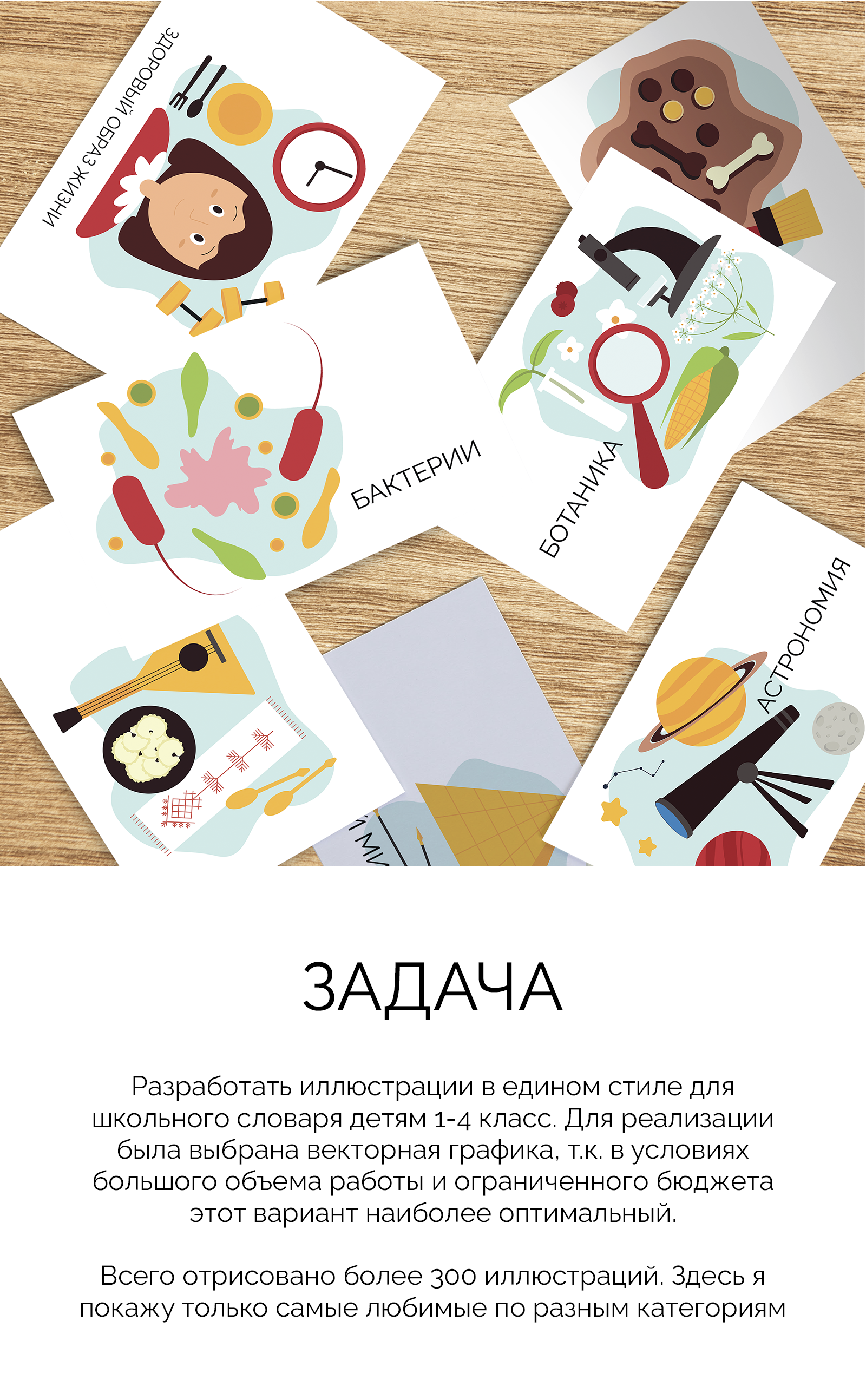Иллюстрации для детского словаря — Изображение №1 — Иллюстрация, Графика на Dprofile