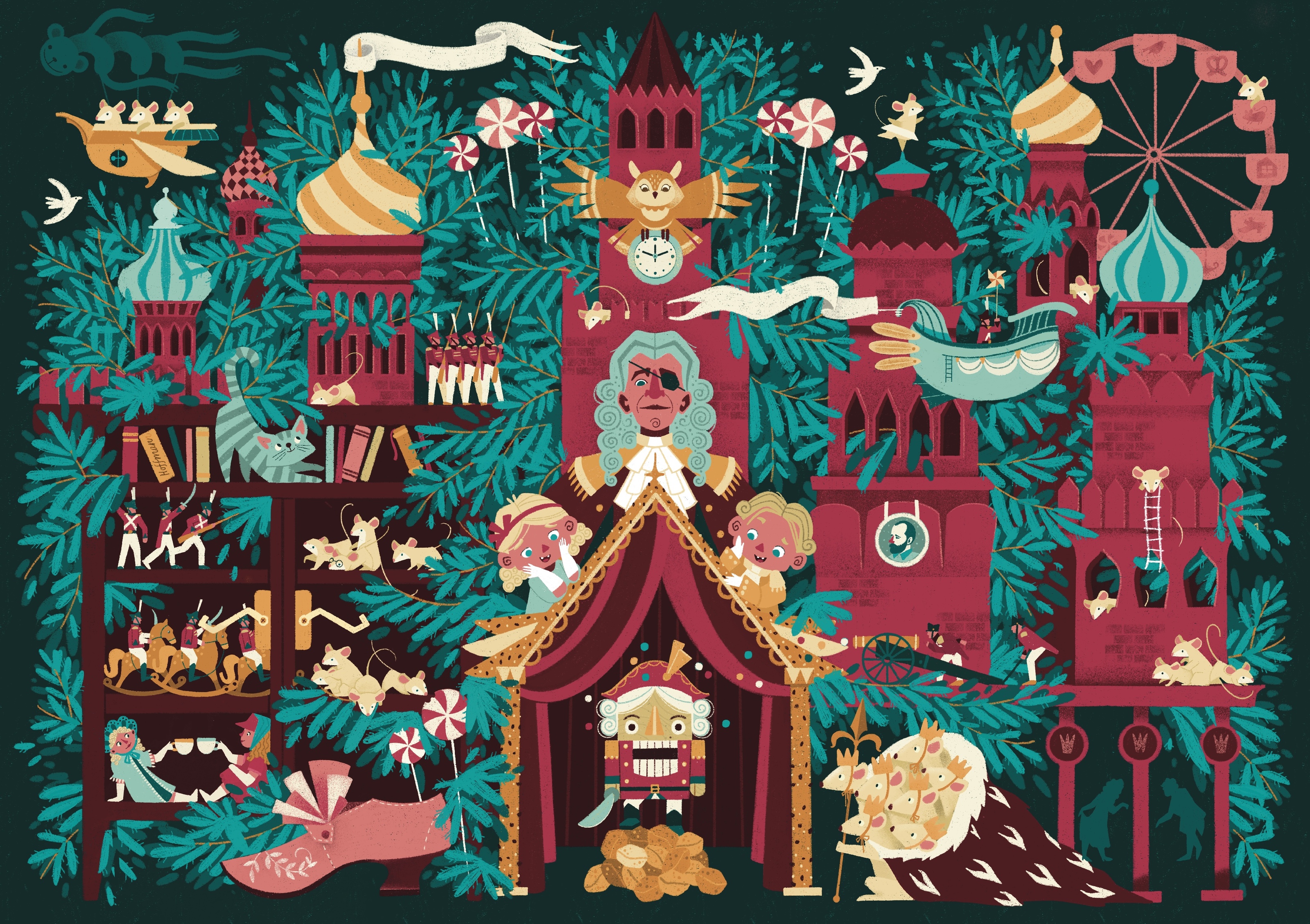 Иллюстрация "Щелкунчик" — Изображение №1 — Иллюстрация на Dprofile