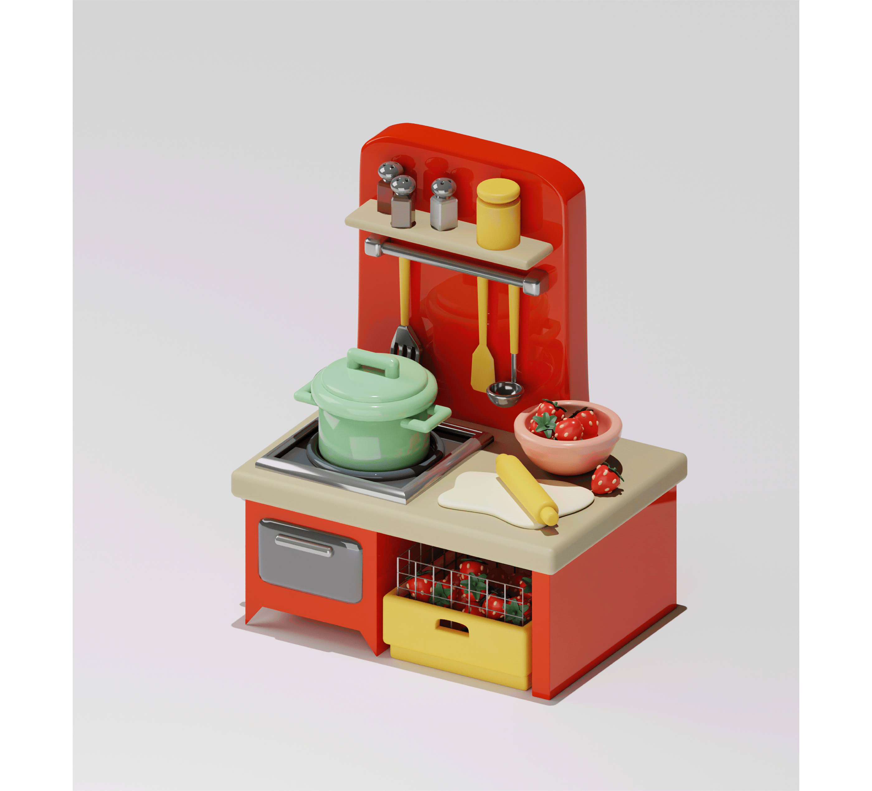 canteen | 3d exploration1 — Изображение №2 — Графика, 3D на Dprofile