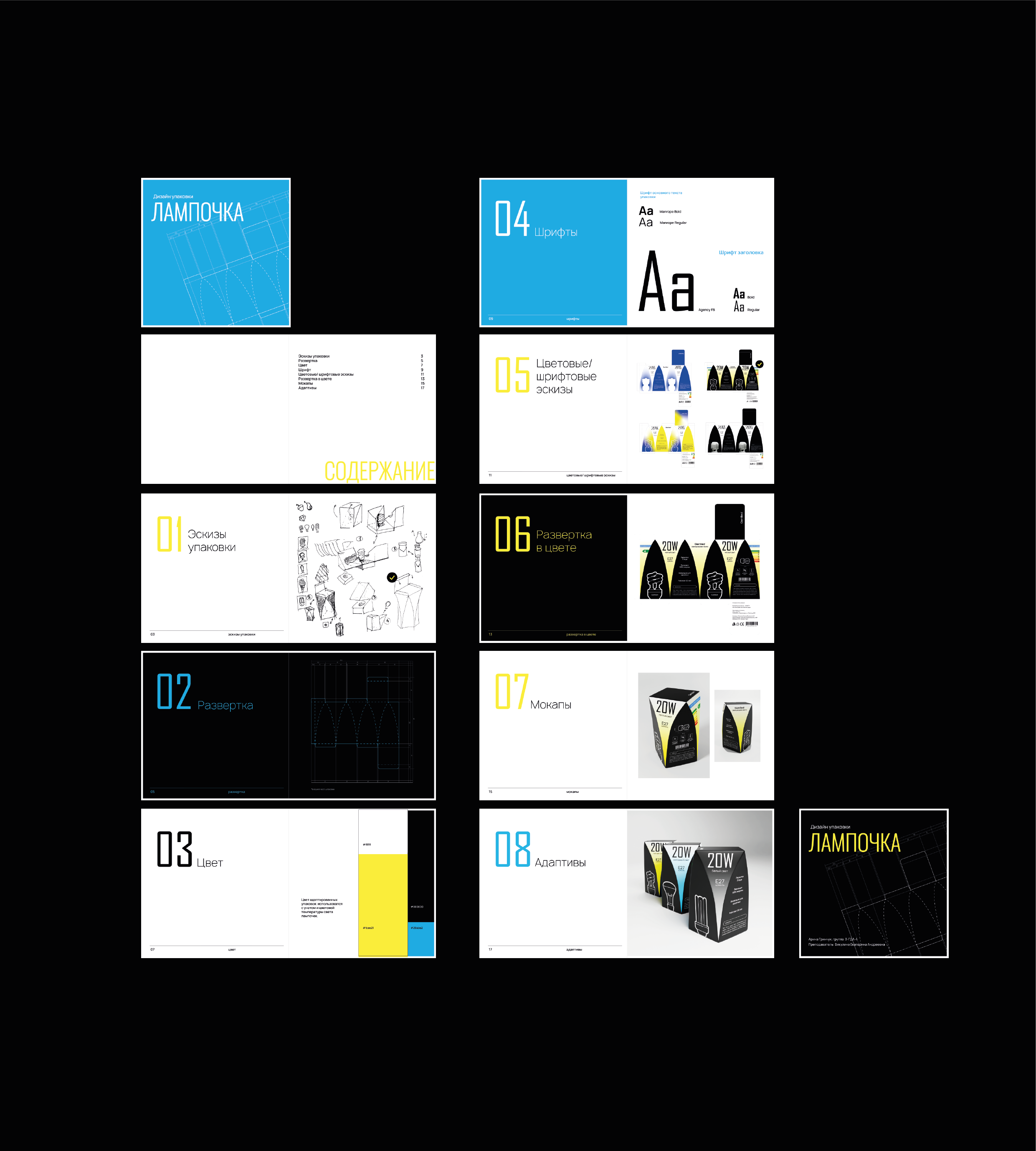 Packaging design for light bulb — Изображение №6 — Брендинг, Графика на Dprofile