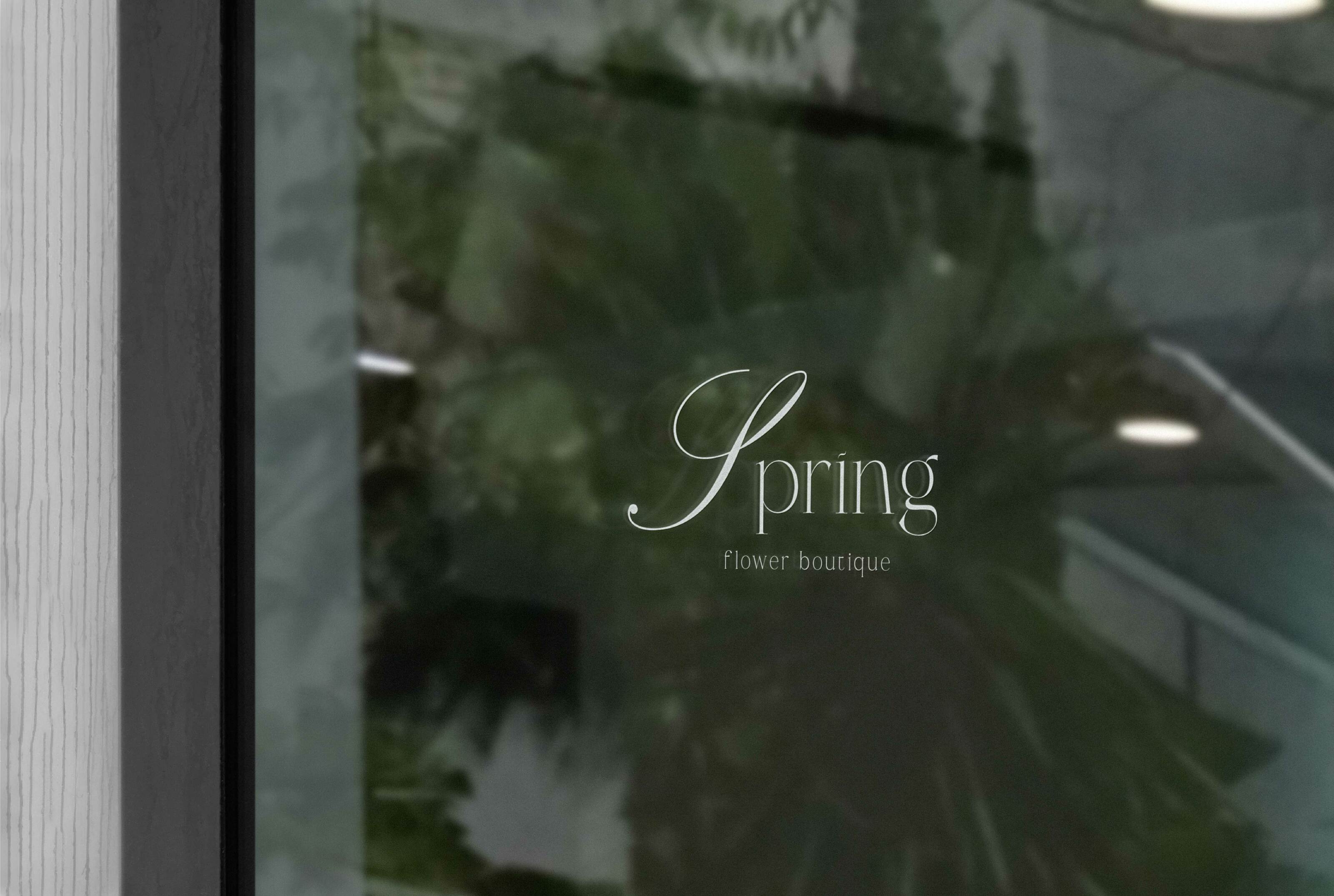 SPRING | ЦВЕТОЧНЫЙ БУТИК — Изображение №8 — Брендинг, Графика на Dprofile