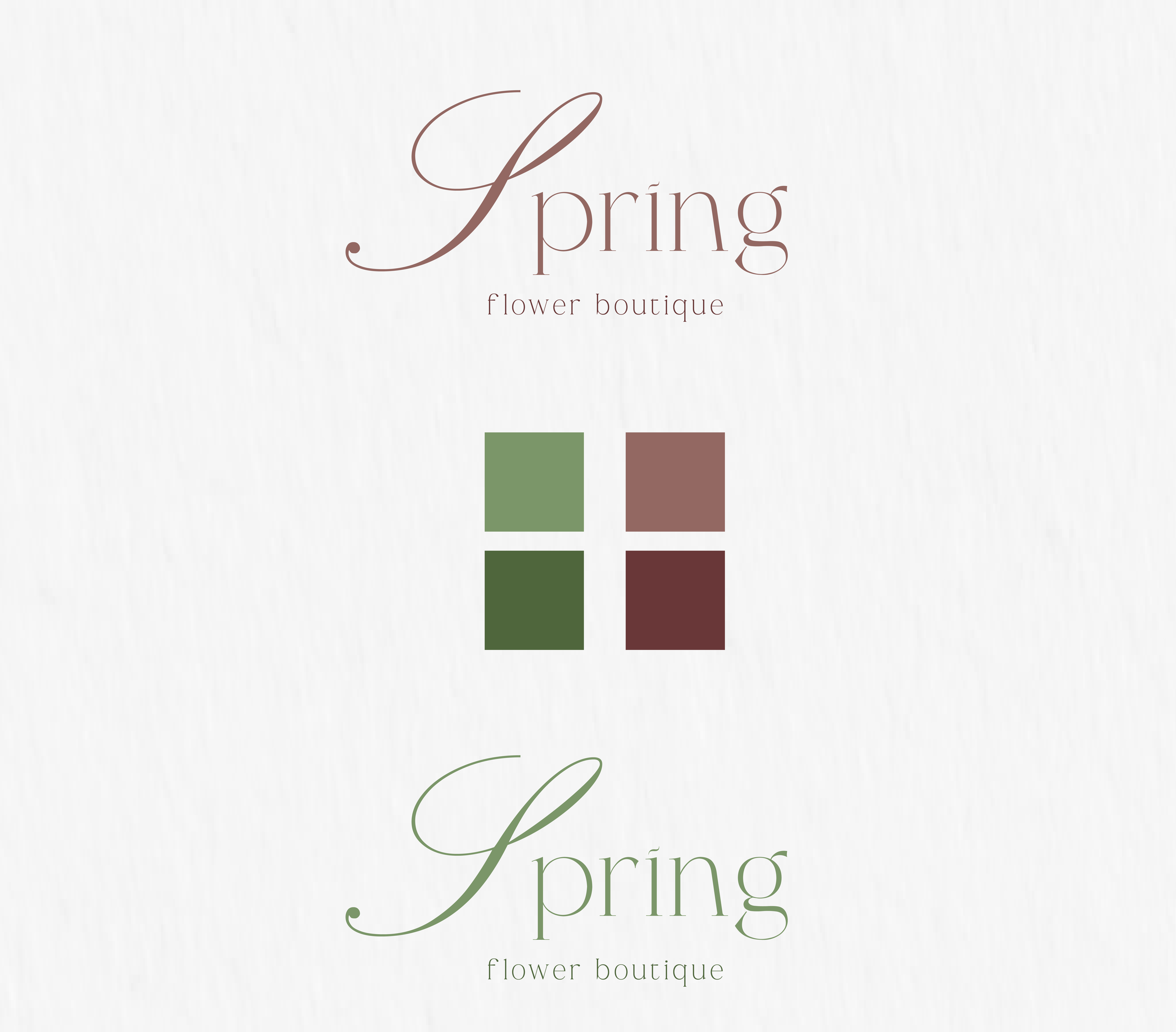 SPRING | ЦВЕТОЧНЫЙ БУТИК — Изображение №2 — Брендинг, Графика на Dprofile