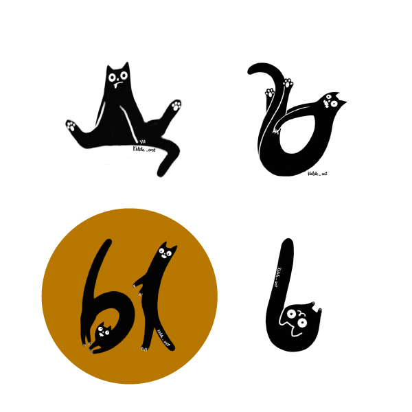 Буквы-котуквы для котуквицы — Изображение №16 — Иллюстрация, Графика на Dprofile