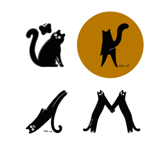 Буквы-котуквы для котуквицы — Изображение №9 — Иллюстрация, Графика на Dprofile